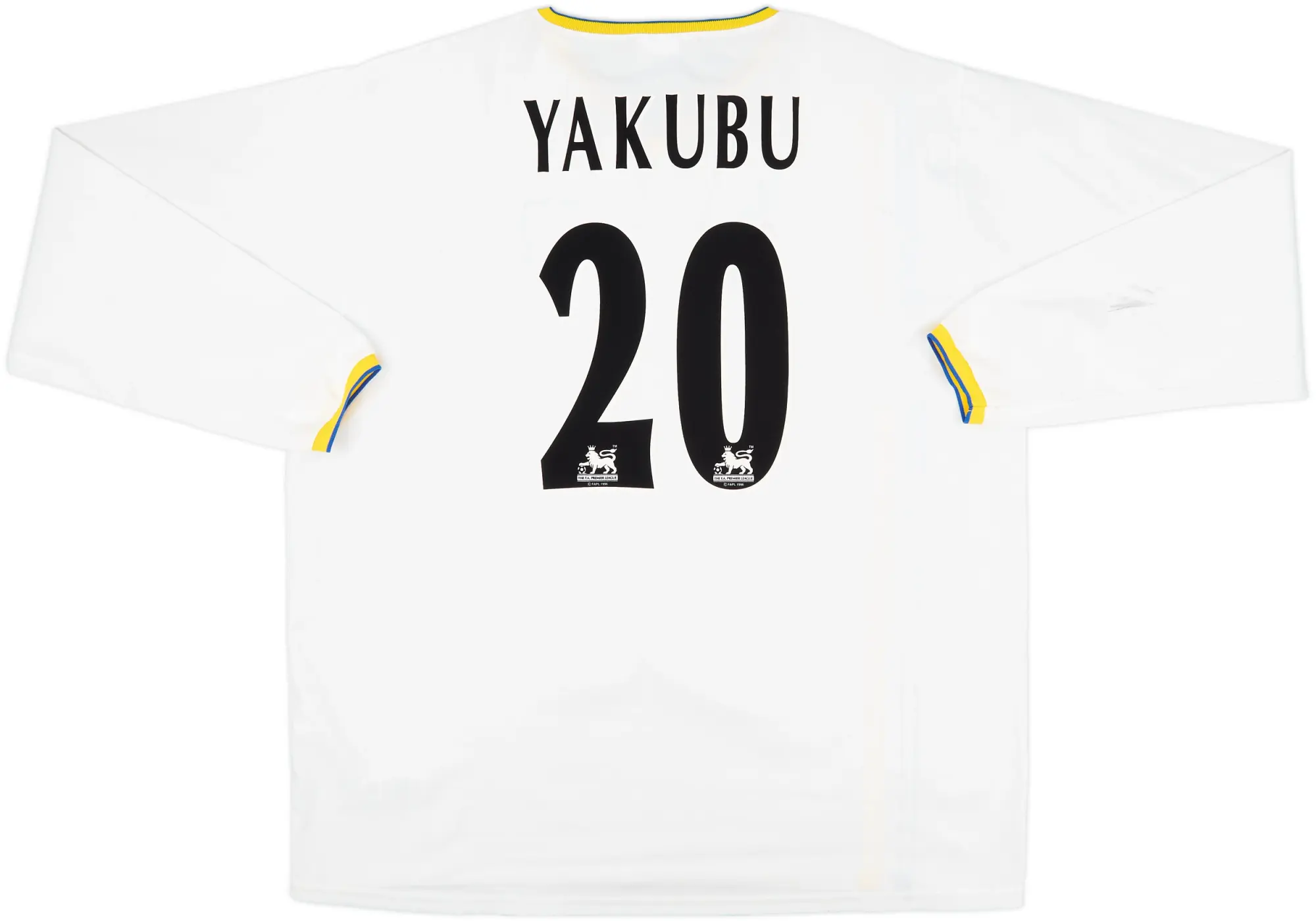 2003-05 Portsmouth Third L/S Shirt Yakubu #20 - 7/10 - (XXL)