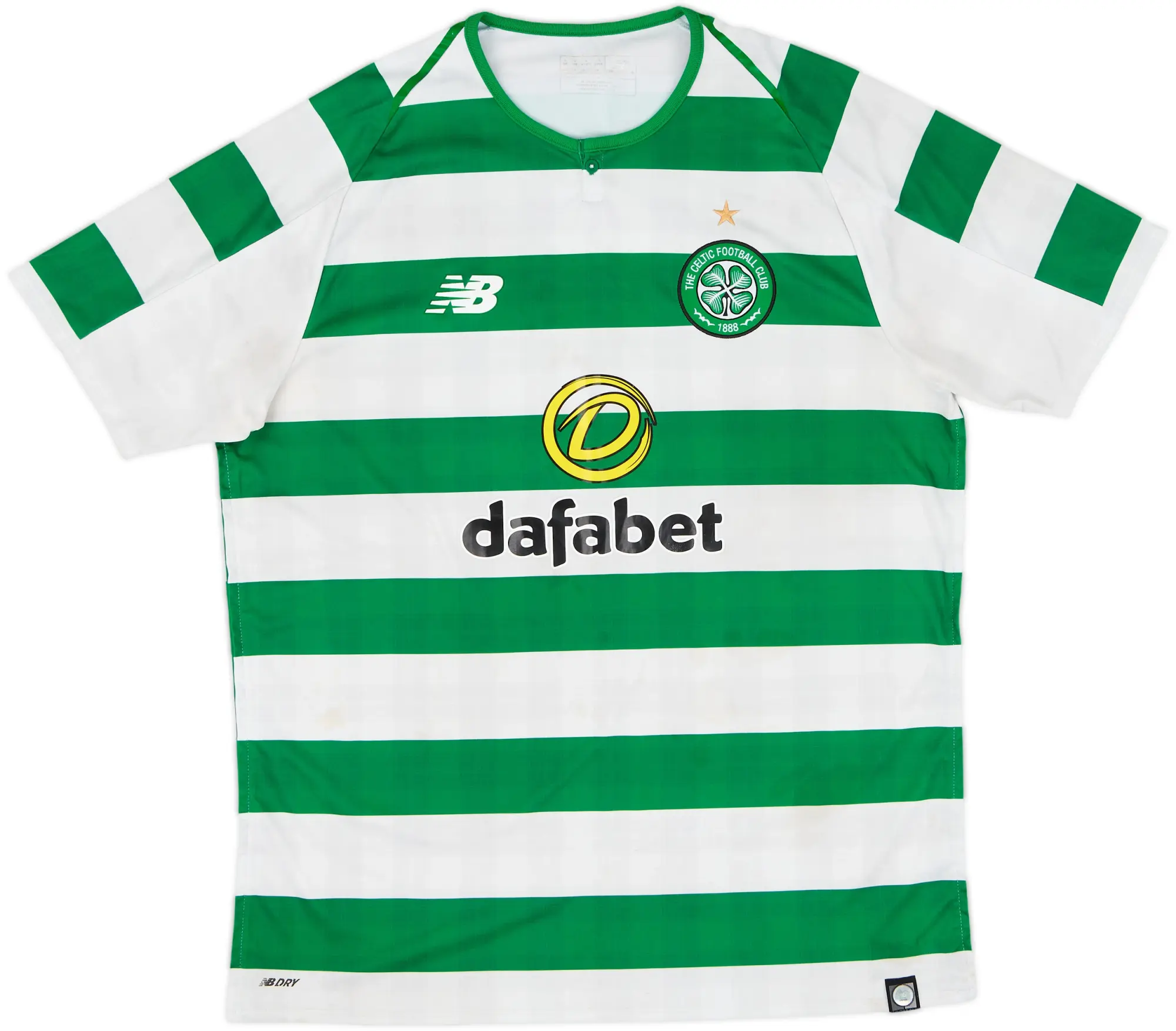 NewBalance Celtic Mens SS Home Shirt 2018/19