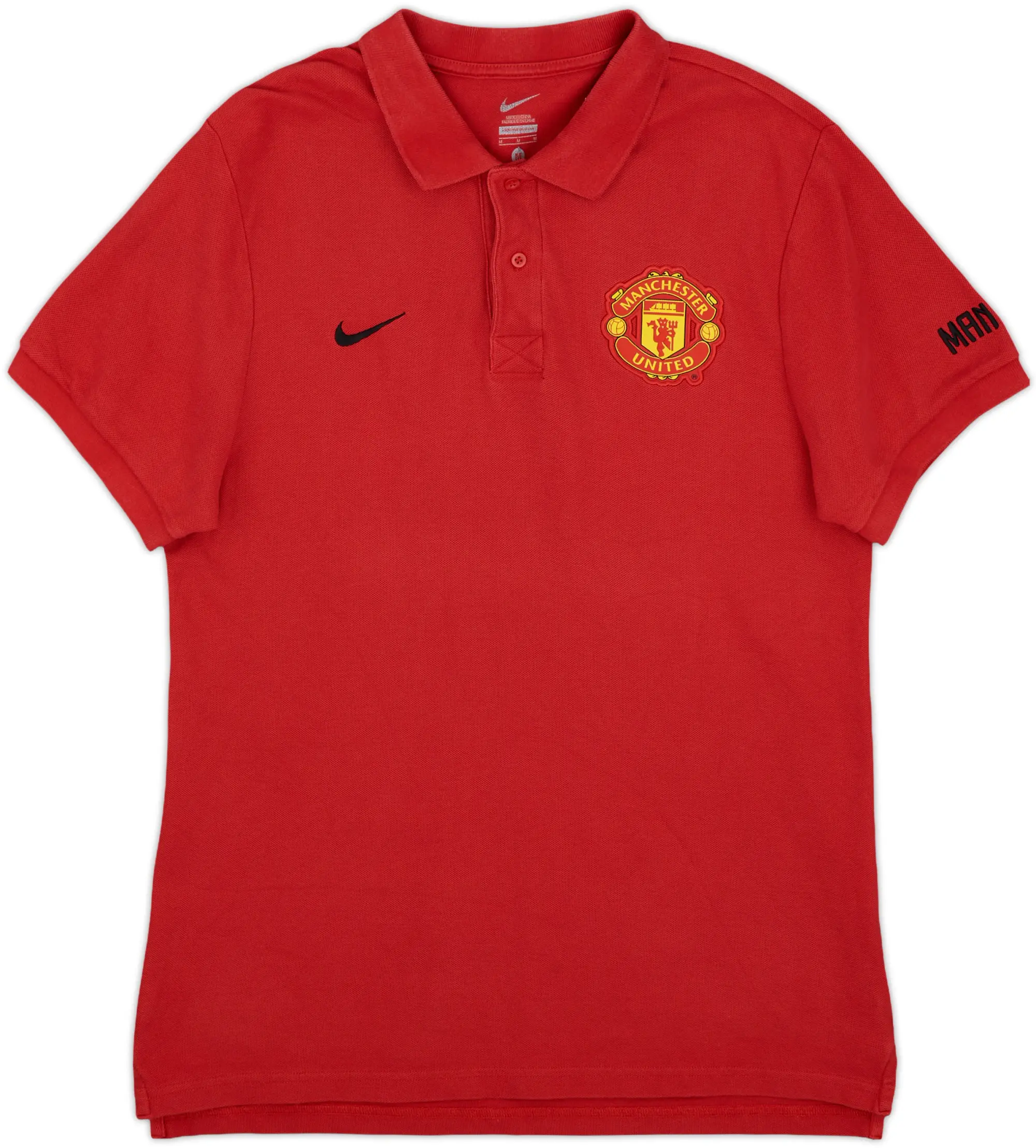 2011-12 Manchester United Nike Polo Shirt - 8/10 - (M)