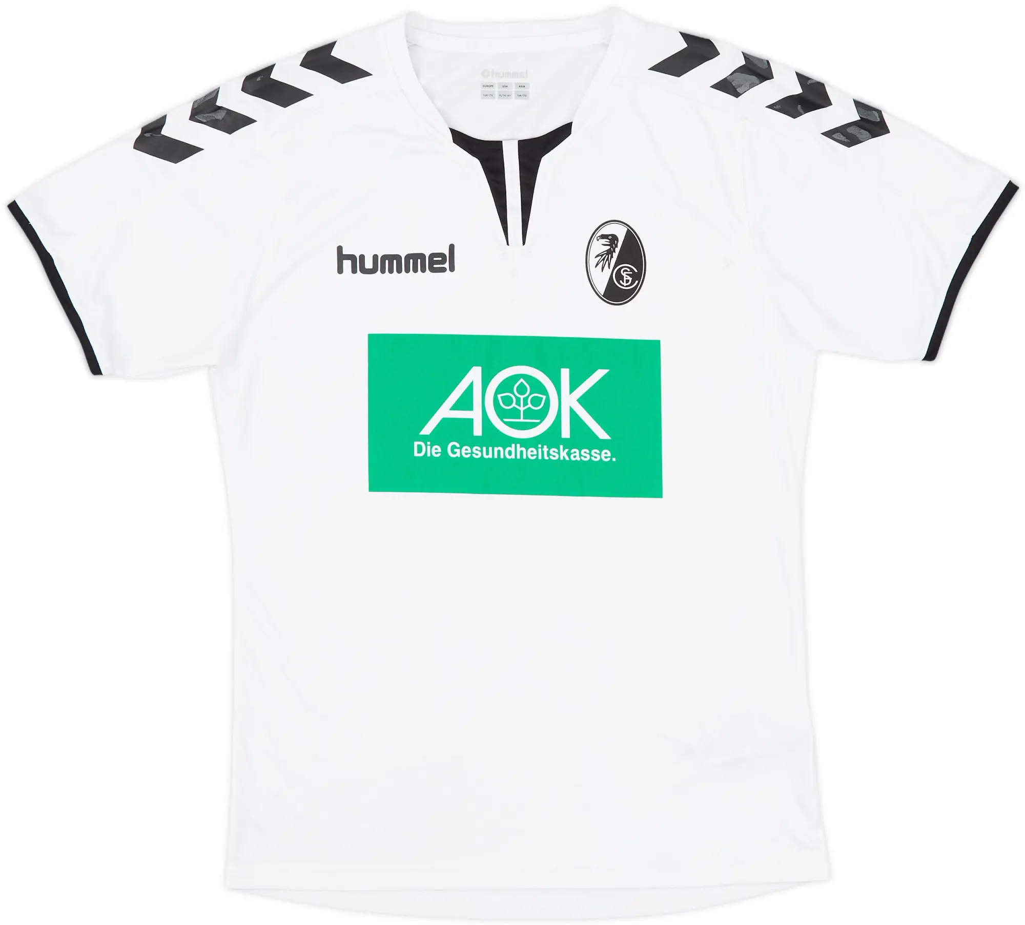 Hummel SC Freiburg Boys SS Away Shirt 2016/17