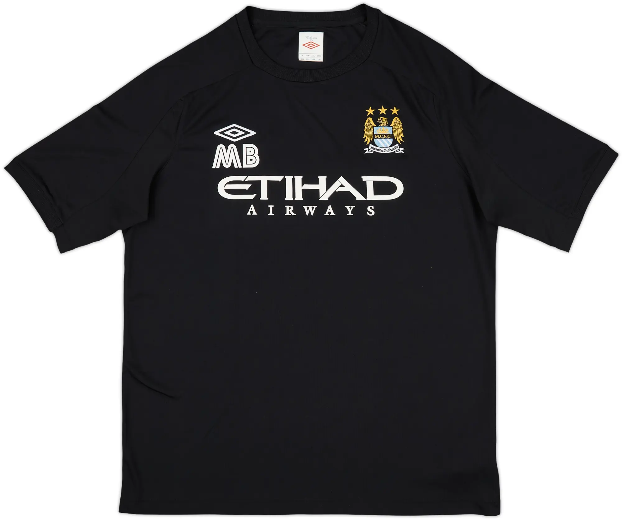 2009-10 Manchester City Umbro Staff Issue Training Shirt MB - 9/10 - (XXL)