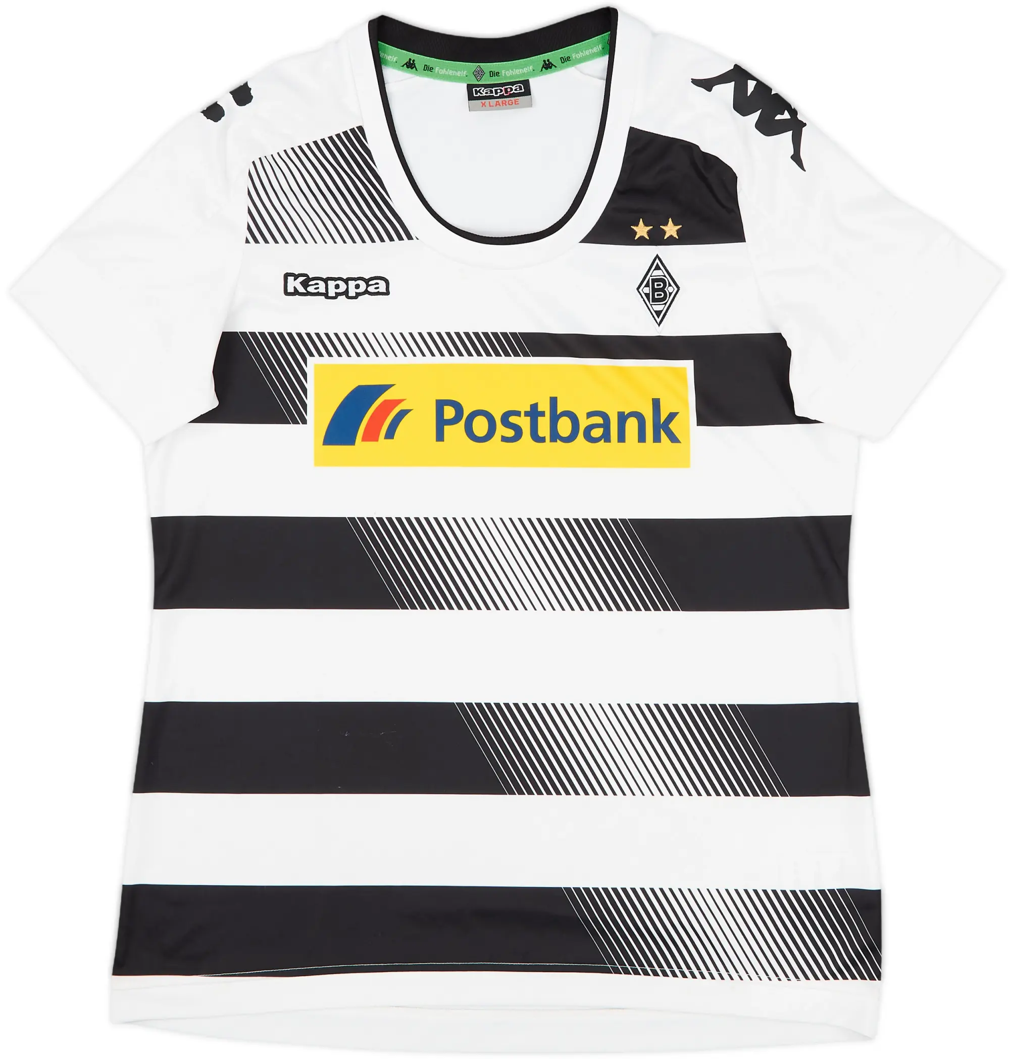 2016-17 Borussia Monchengladbach Home Shirt - 7/10 - (Women's XL)