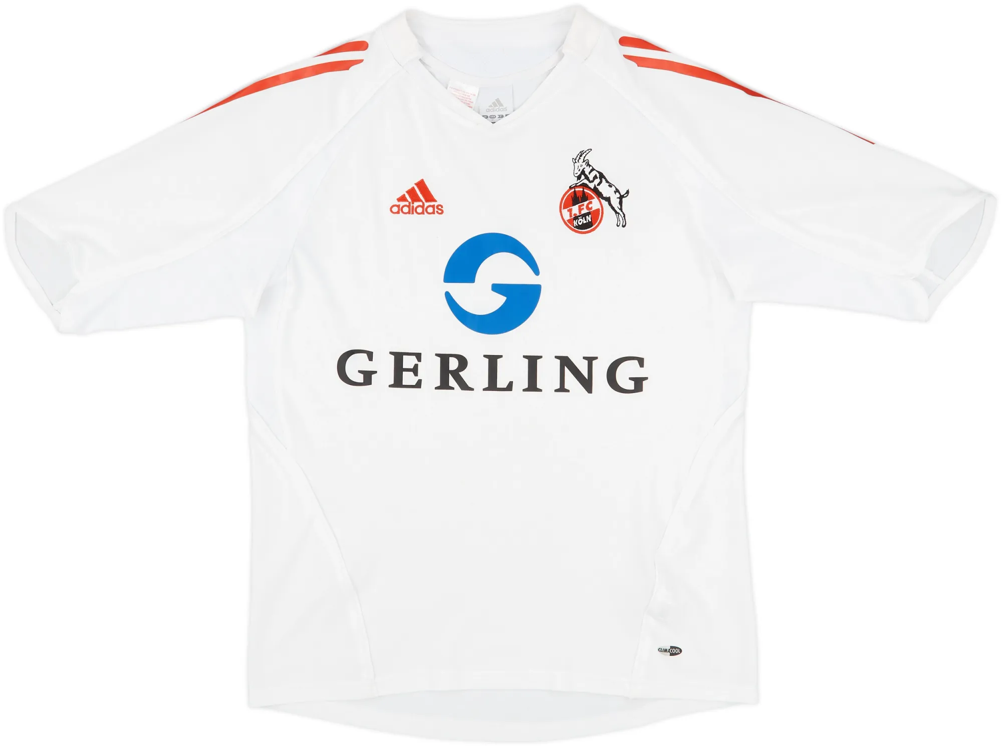 adidas FC Koln Boys SS Home Shirt 2005/06