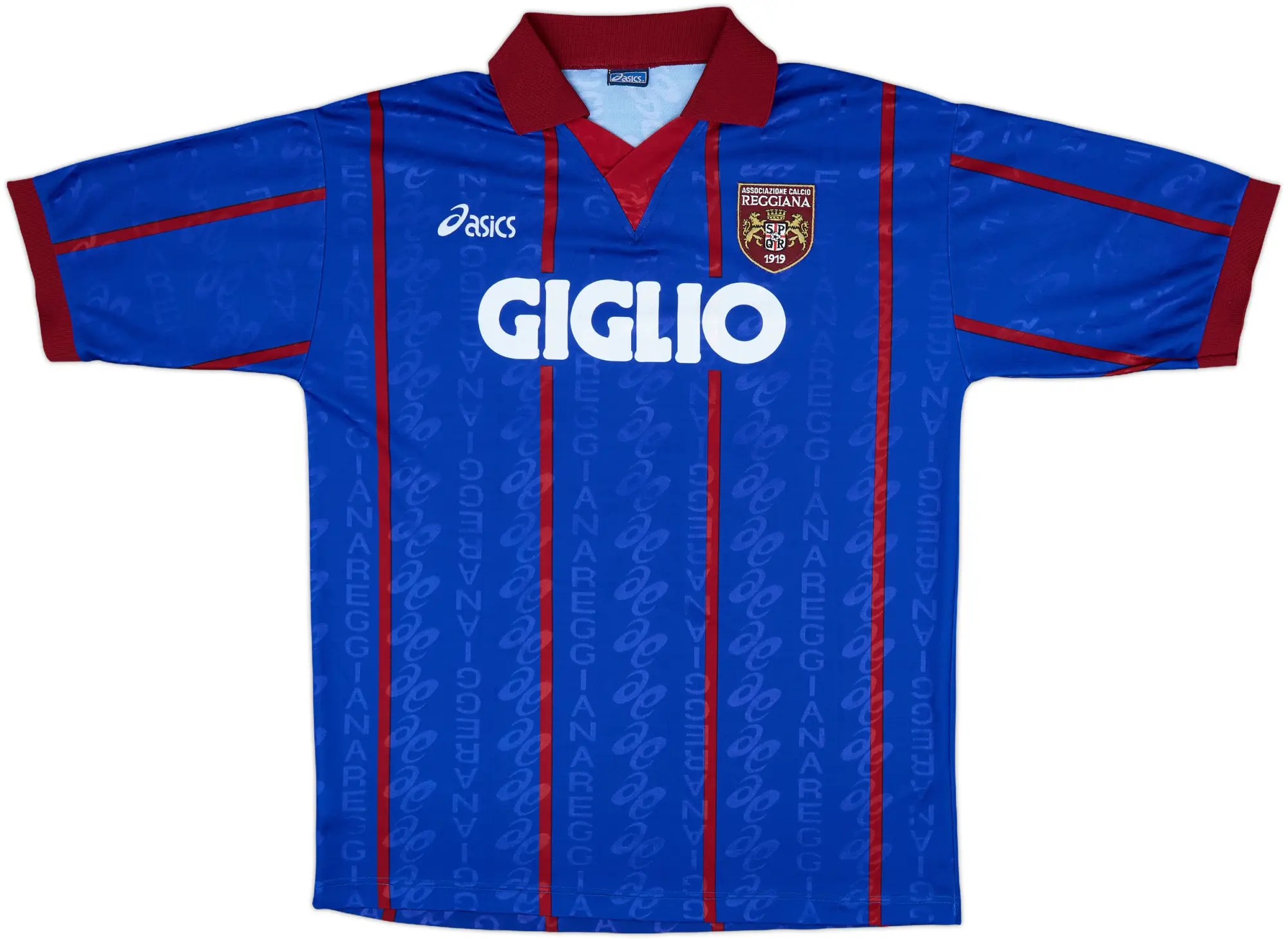 Asics A.C. Reggiana Mens SS Player Issue Third Shirt 1996/97