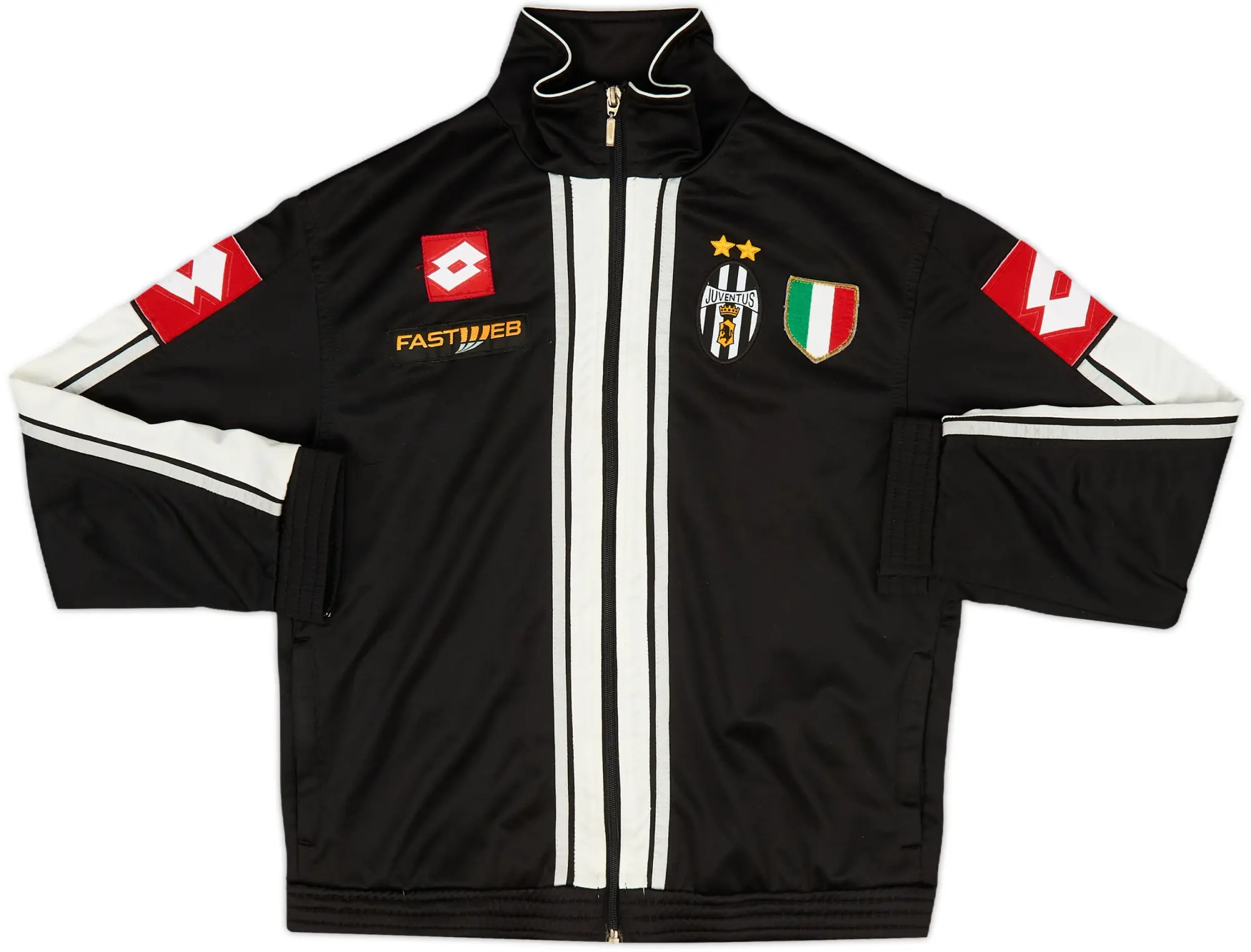 2001-02 Juventus Lotto Track Jacket - 8/10 - (M.Boys)