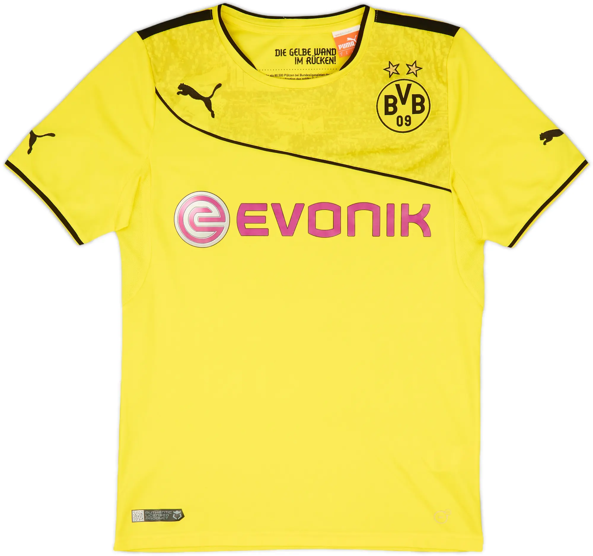 Puma Borussia Dortmund Mens SS Home Shirt 2013/14