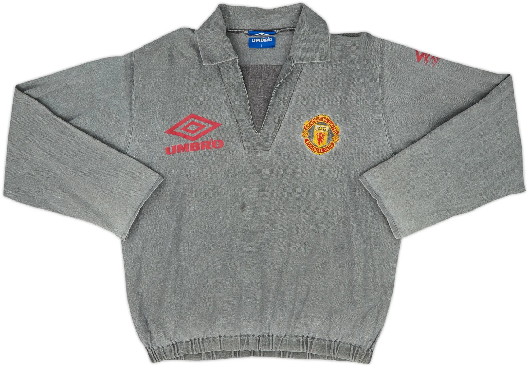 1994-95 Manchester United Umbro Drill Top - 6/10 - (S)