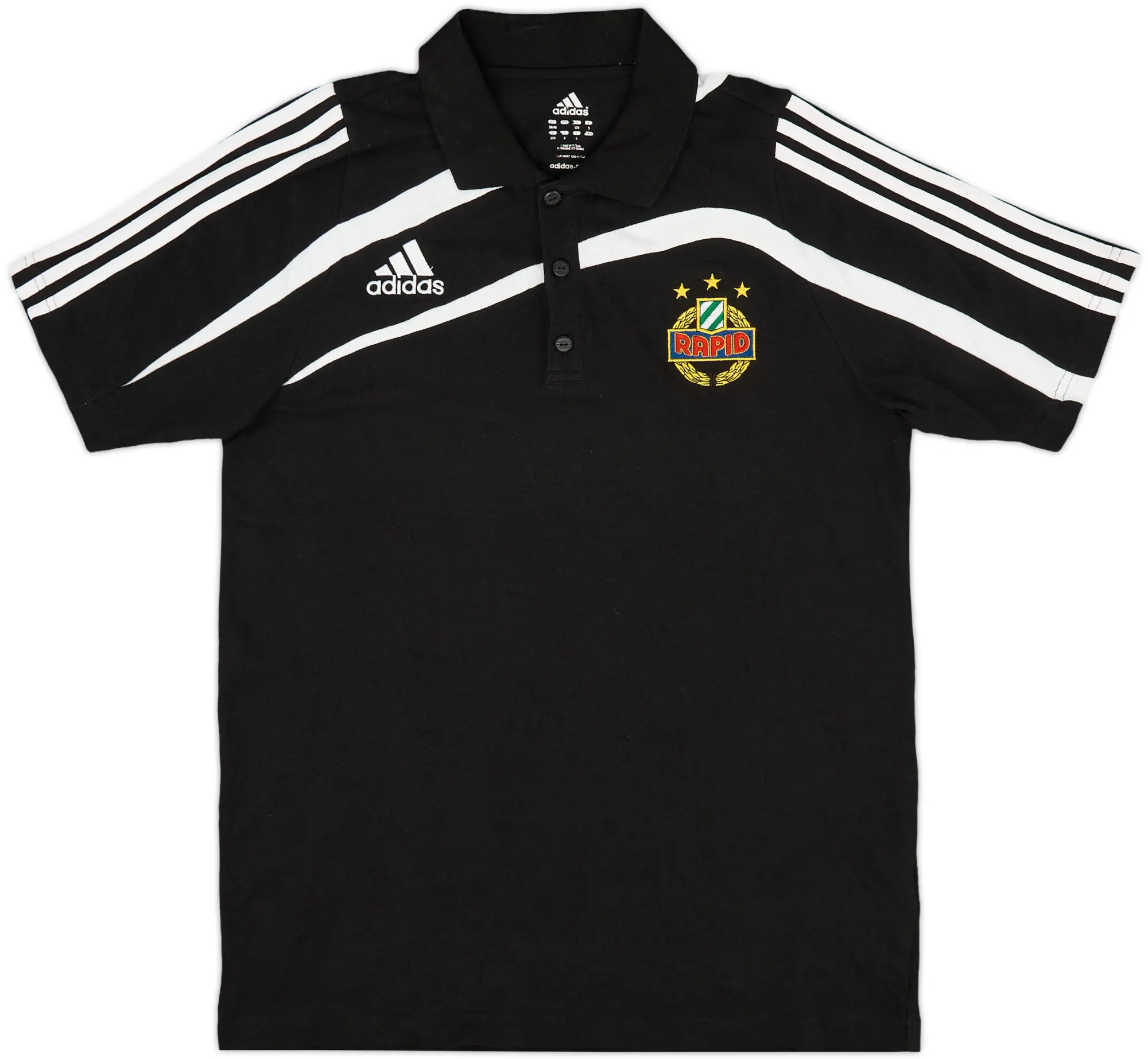 2008-09 Rapid Vienna adidas Polo Shirt - 8/10 - (M)