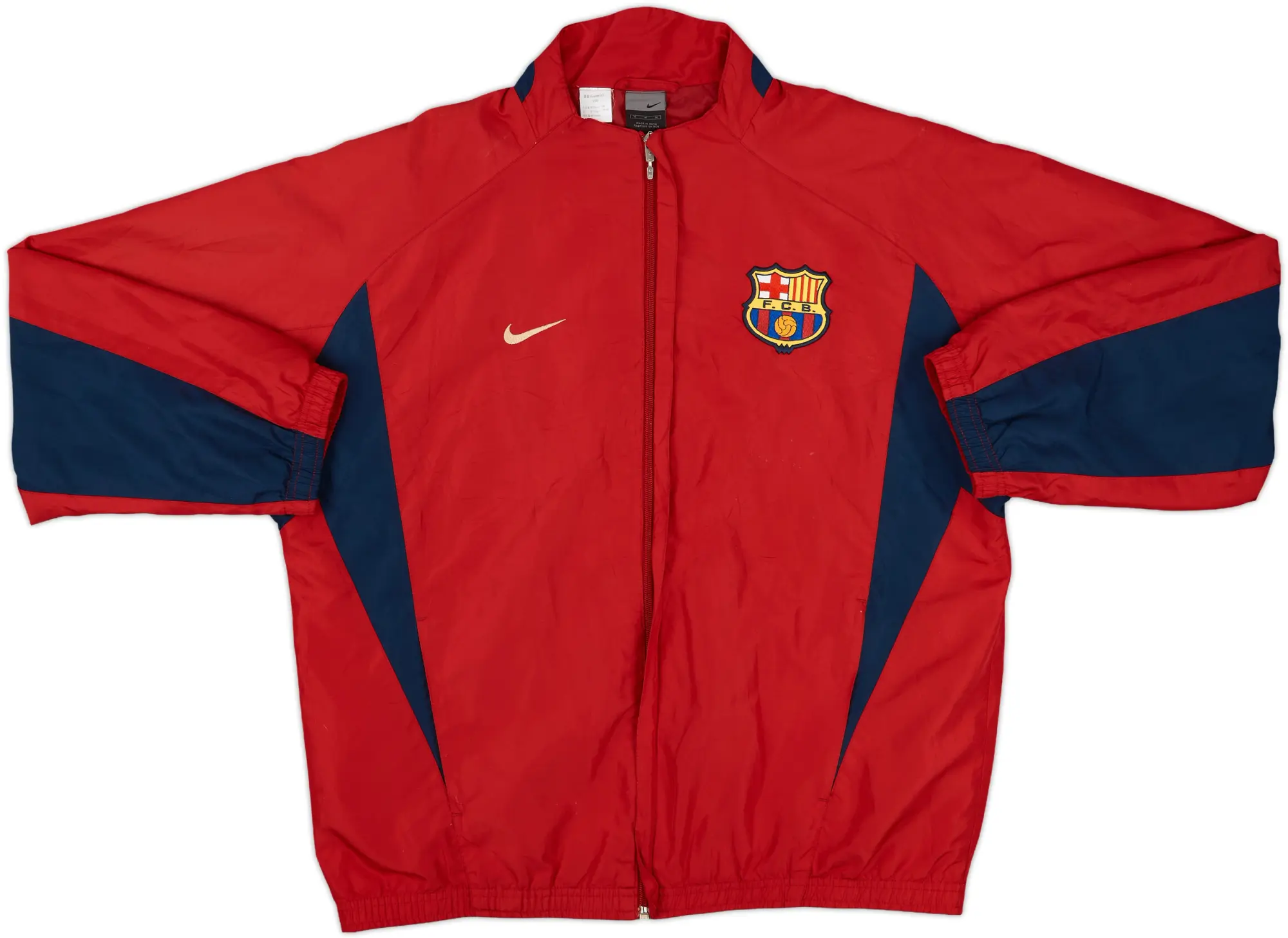 2002-03 Barcelona Nike Track Jacket - 8/10 - (M)