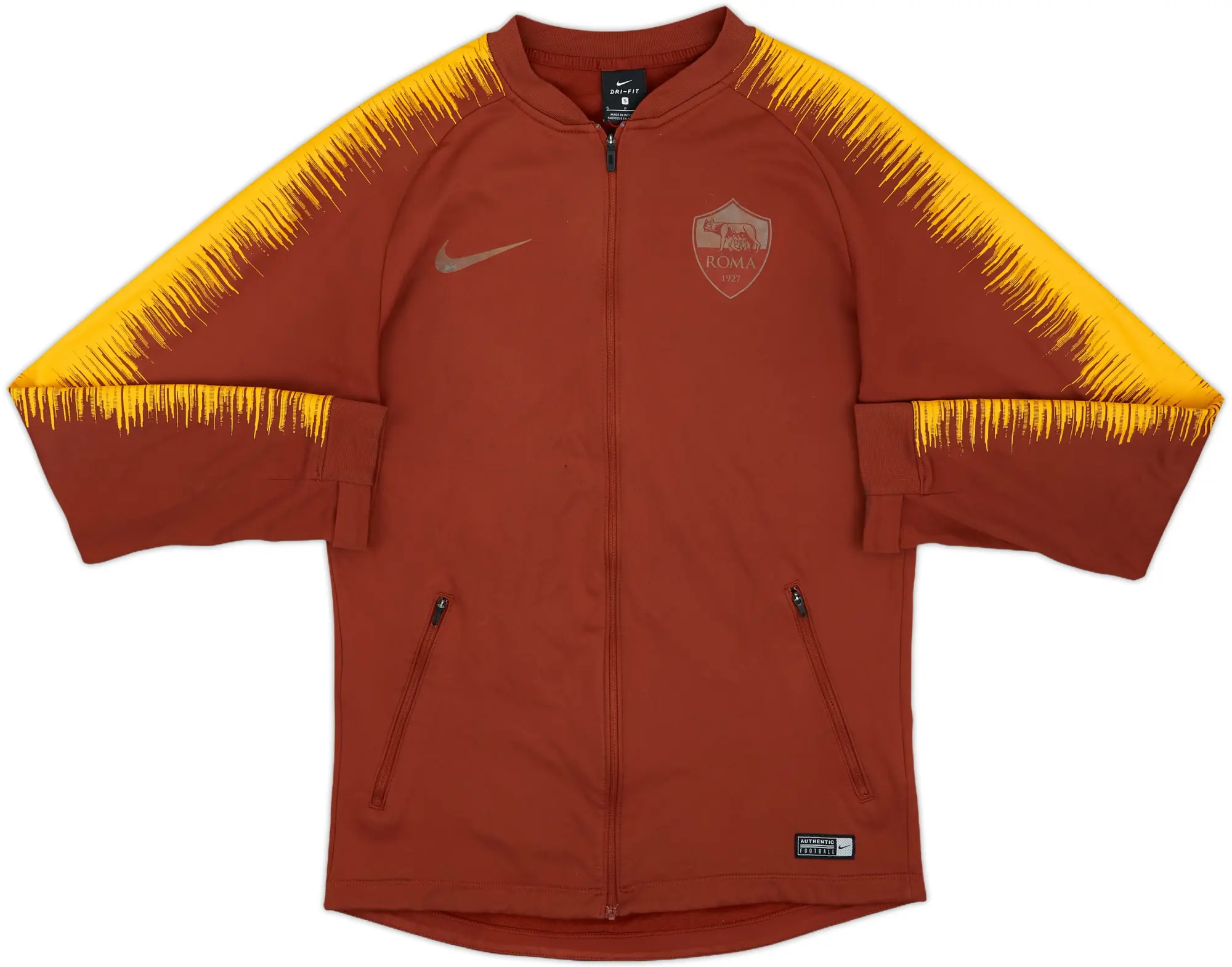 2018-19 Roma Nike Track Jacket - 4/10 - (S)