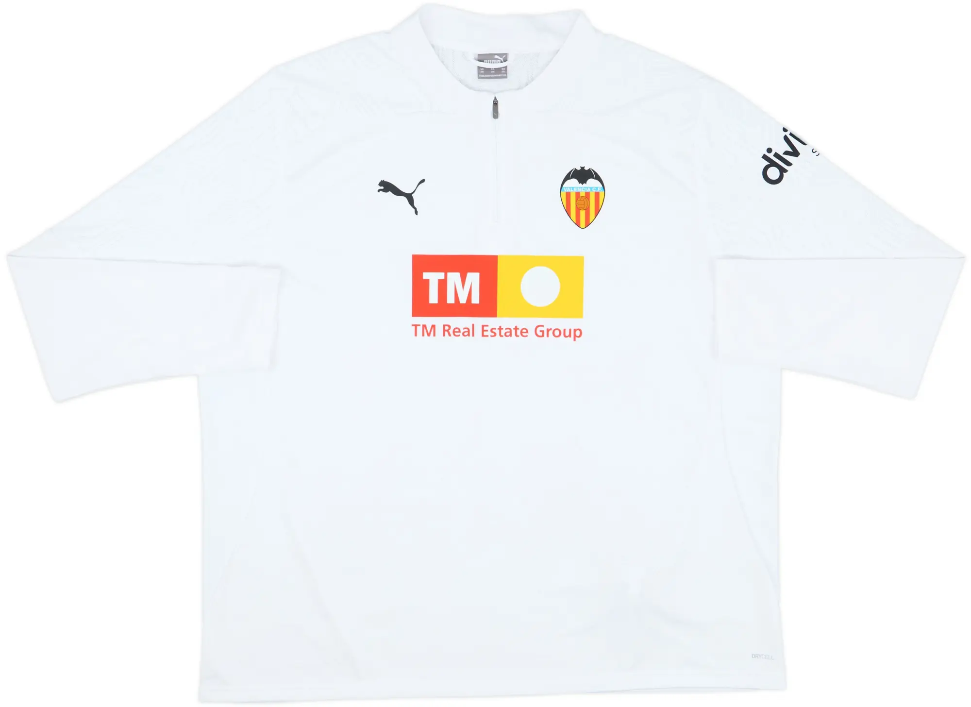 2024-25 Valencia Puma 1/4 Zip Drill Top - 9/10 - (3XL)