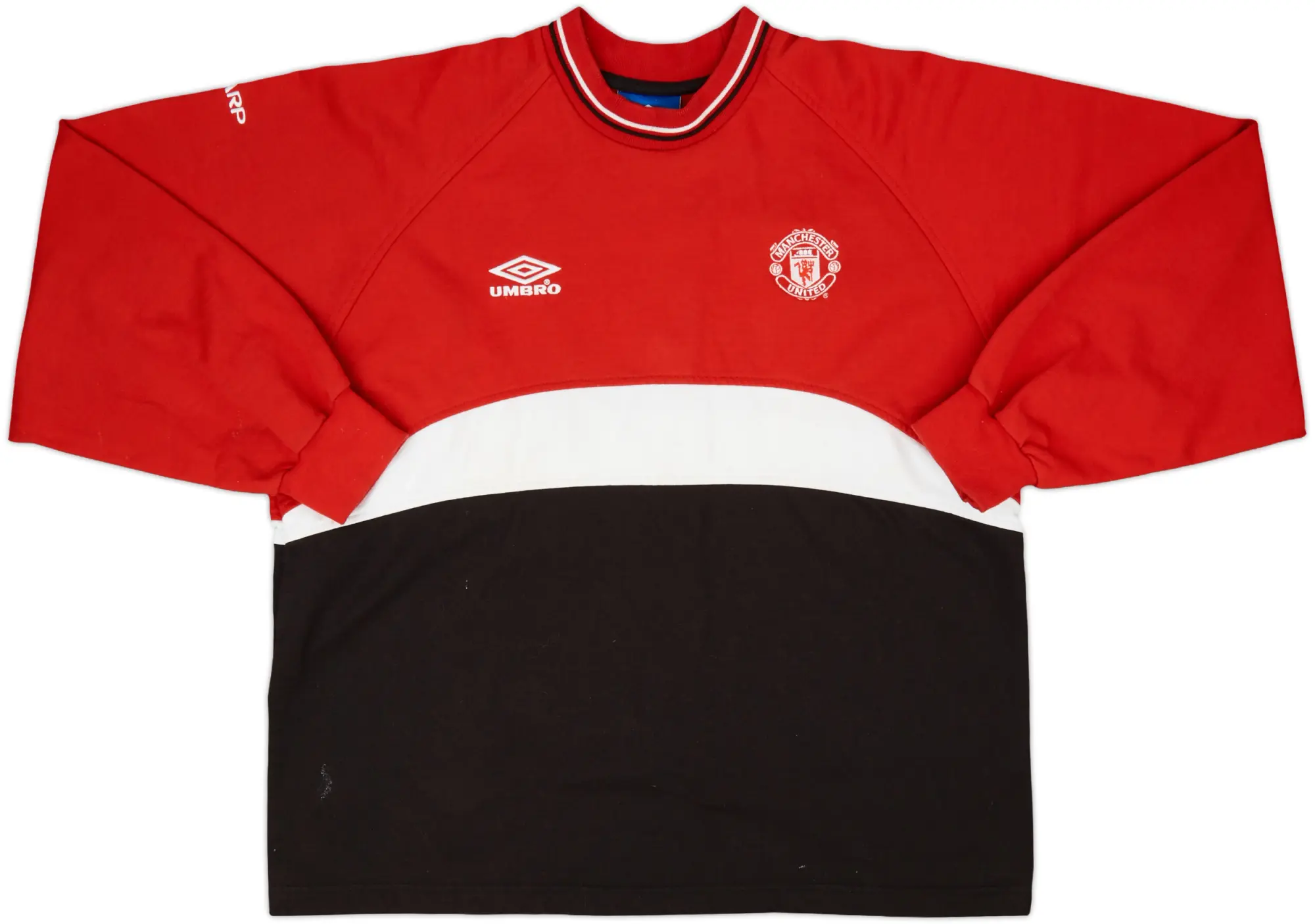 1999-00 Manchester United Umbro Sweat Top - 8/10 - (L)