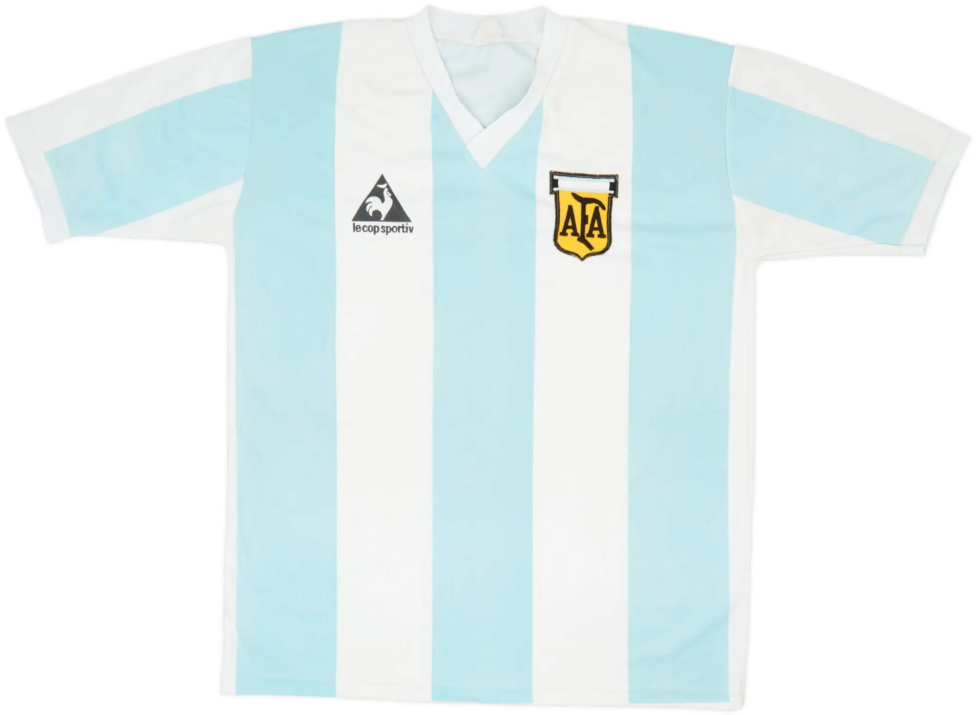 LeCoqSportif Argentina Mens SS Home Shirt 1984