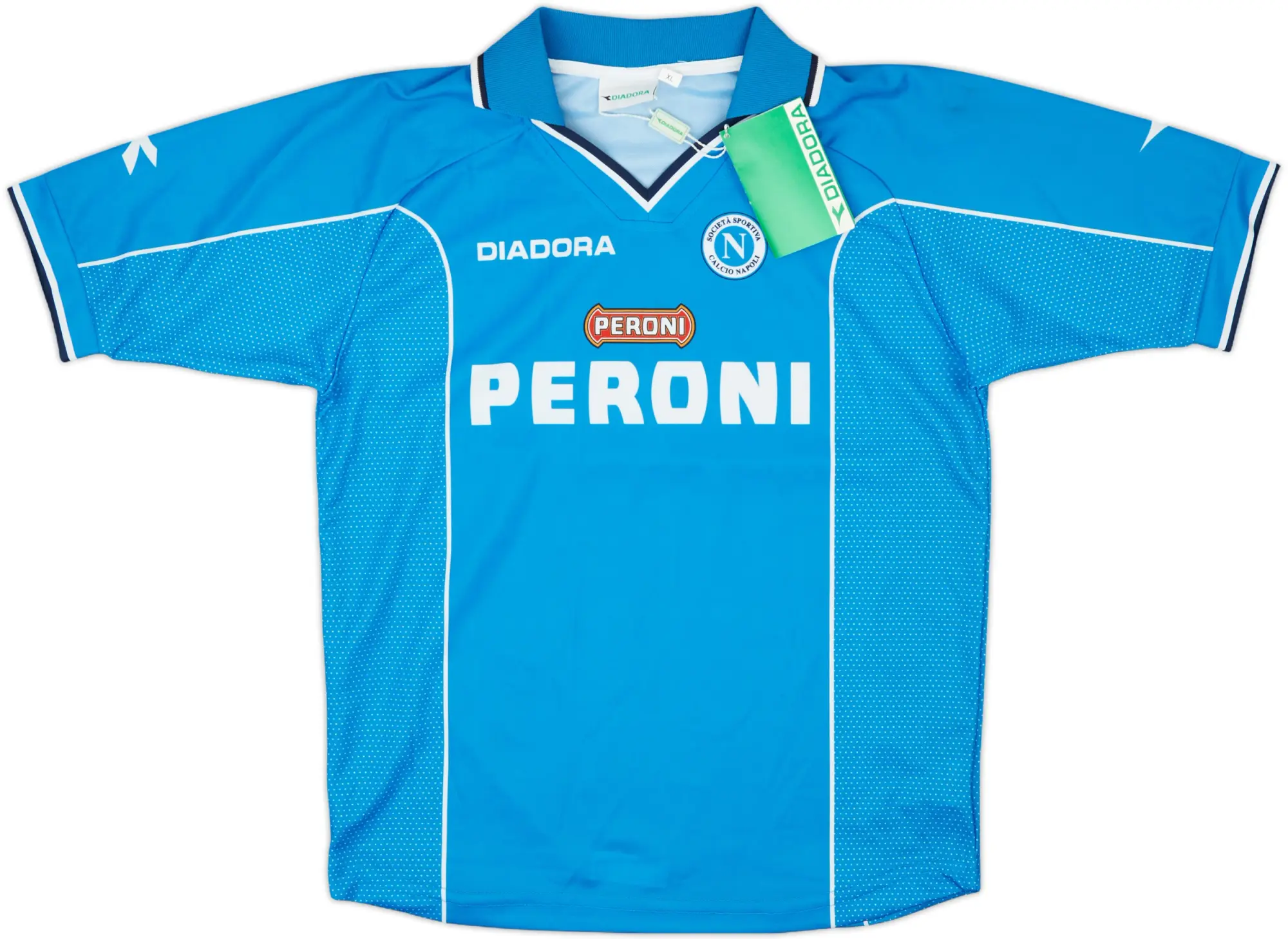 2000-01 Napoli Home Shirt (XL.Boys)