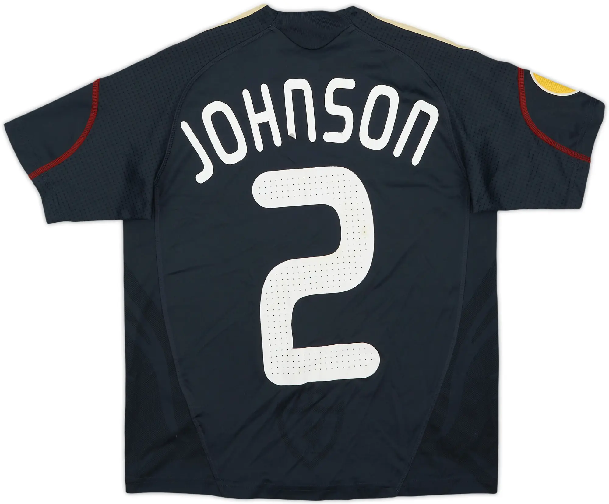 2009-10 Liverpool Away Shirt Johnson #2 - 6/10 - (S.Boys)