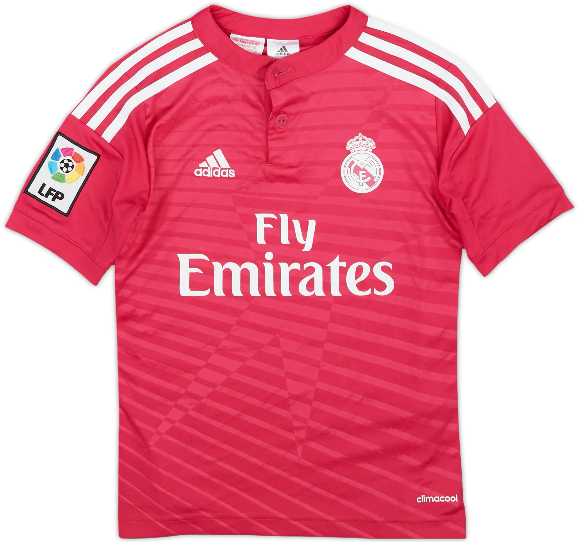 adidas Real Madrid Boys SS Away Shirt 2014/15