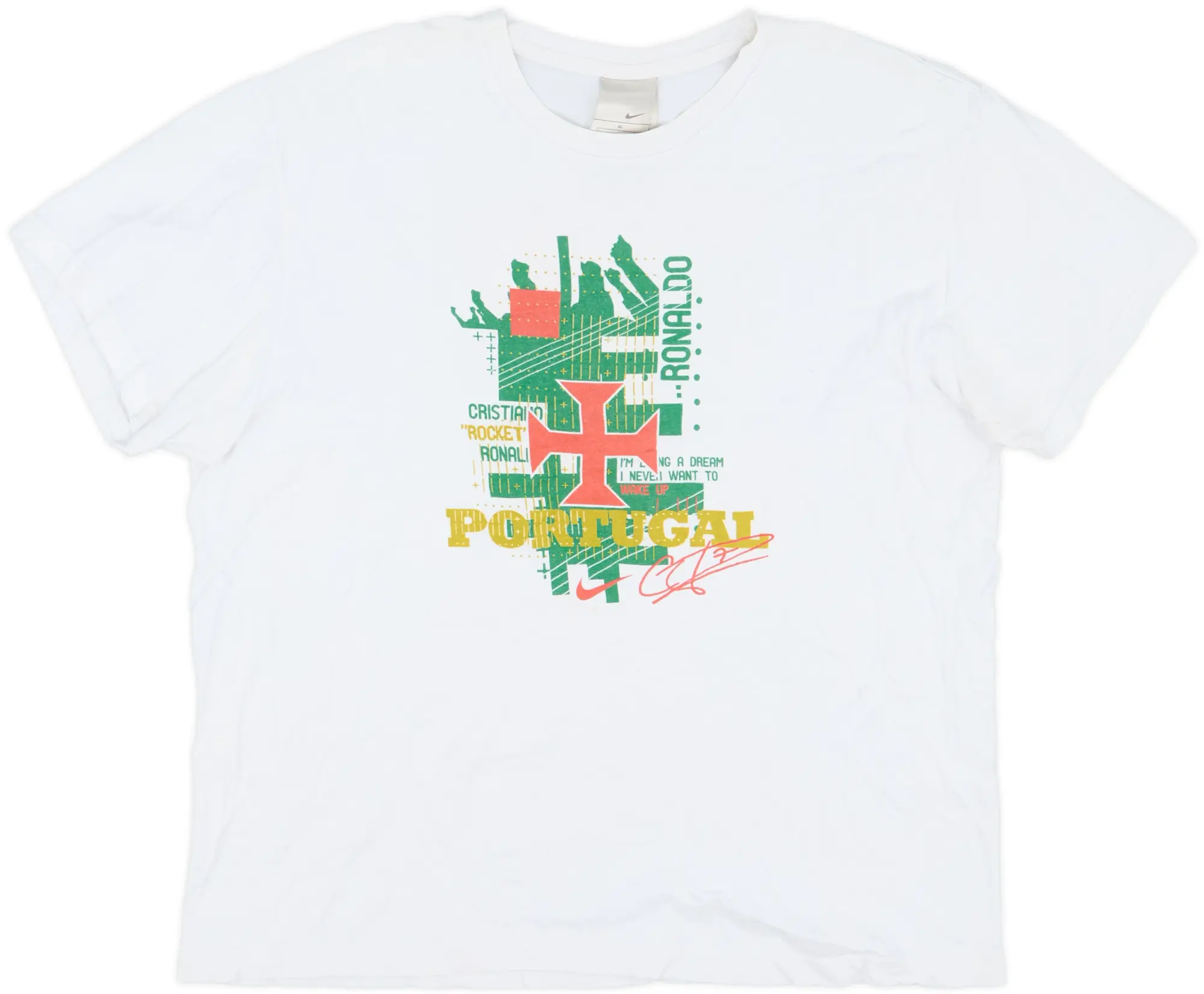 2008-09 Portugal Nike Graphic Tee - 6/10 - (XL)