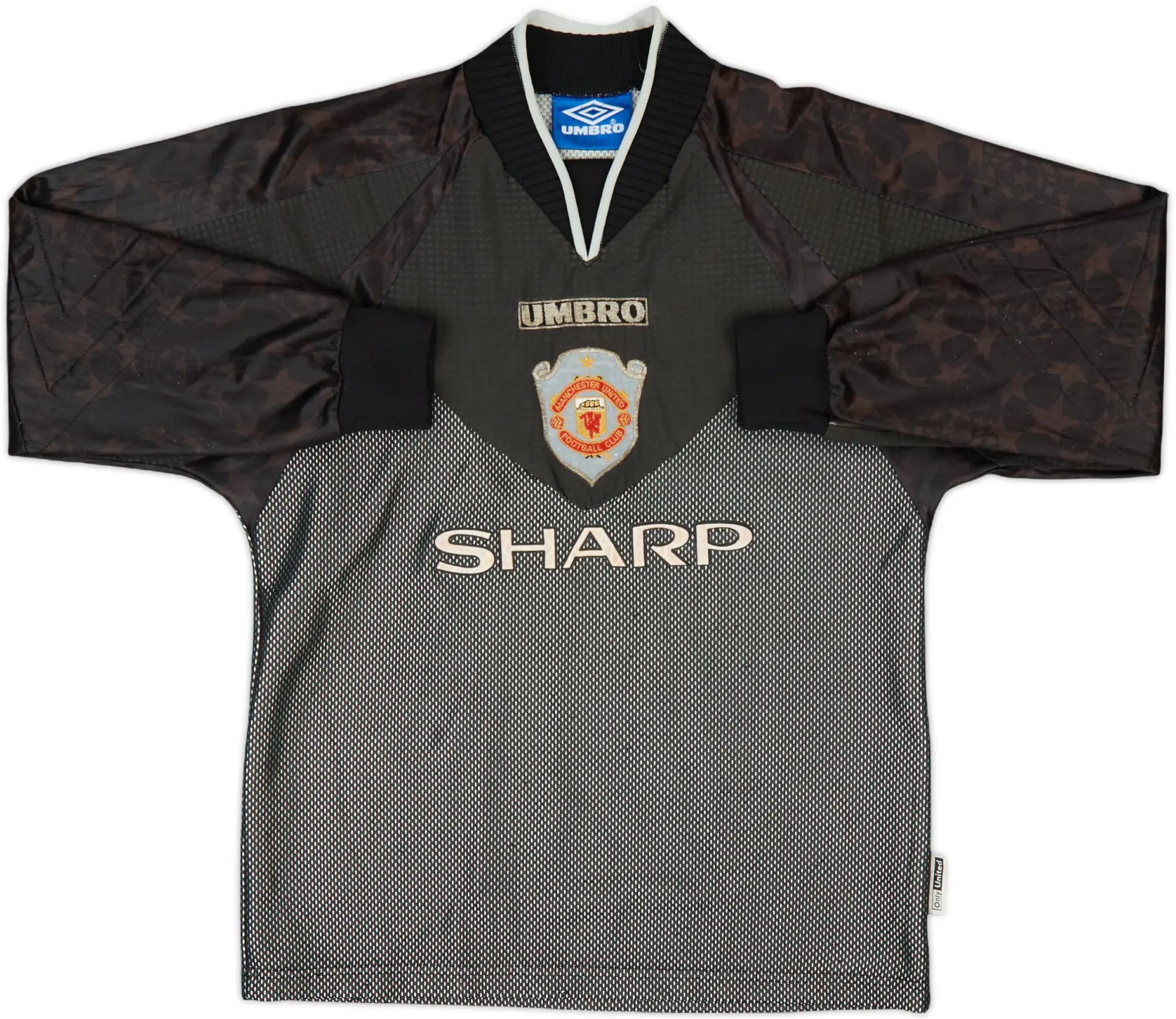 1998-99 Manchester United CL GK Shirt - 6/10 - (L.Boys)