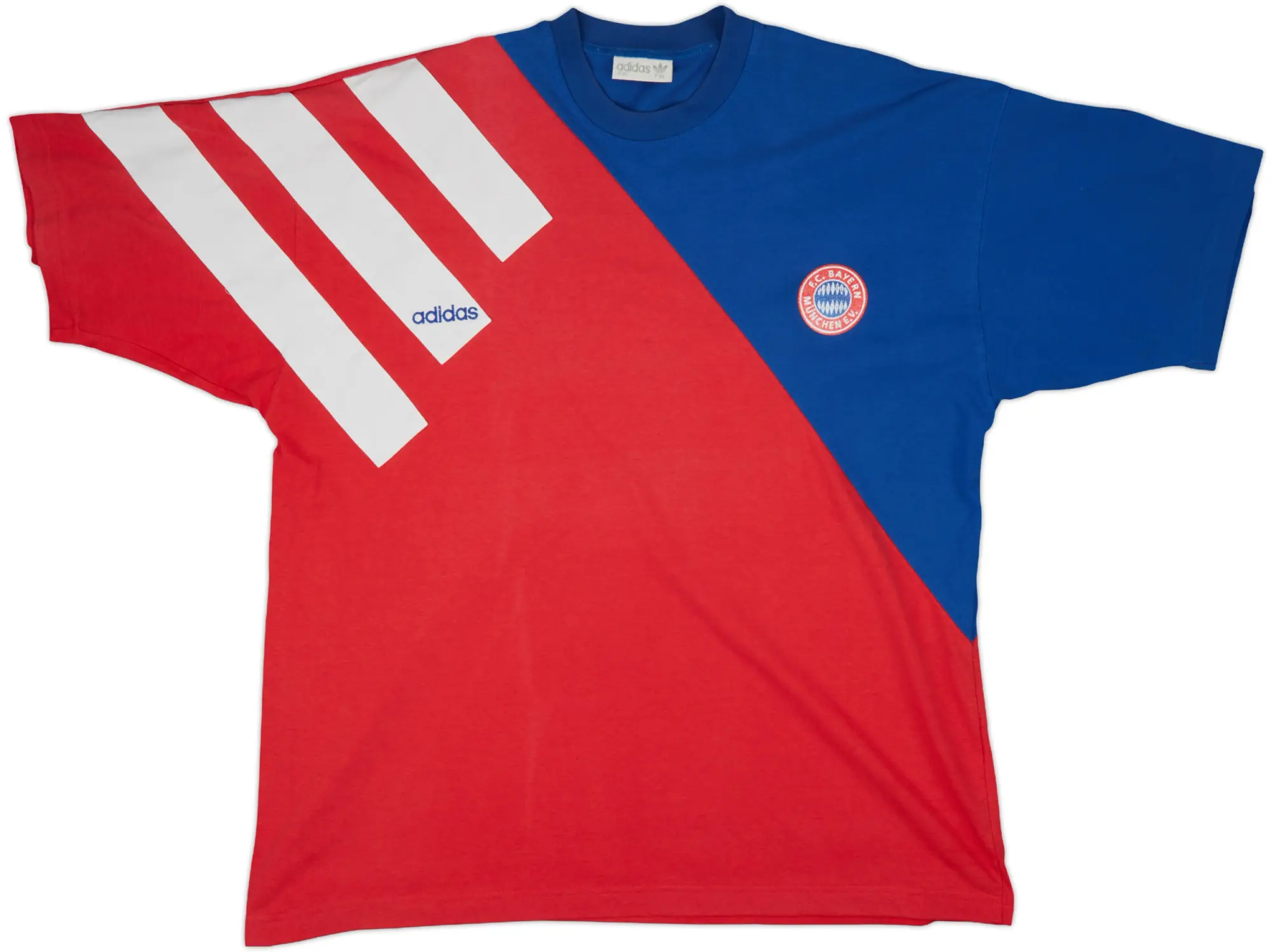 adidas Bayern Munich Mens SS Home Shirt 1991/92