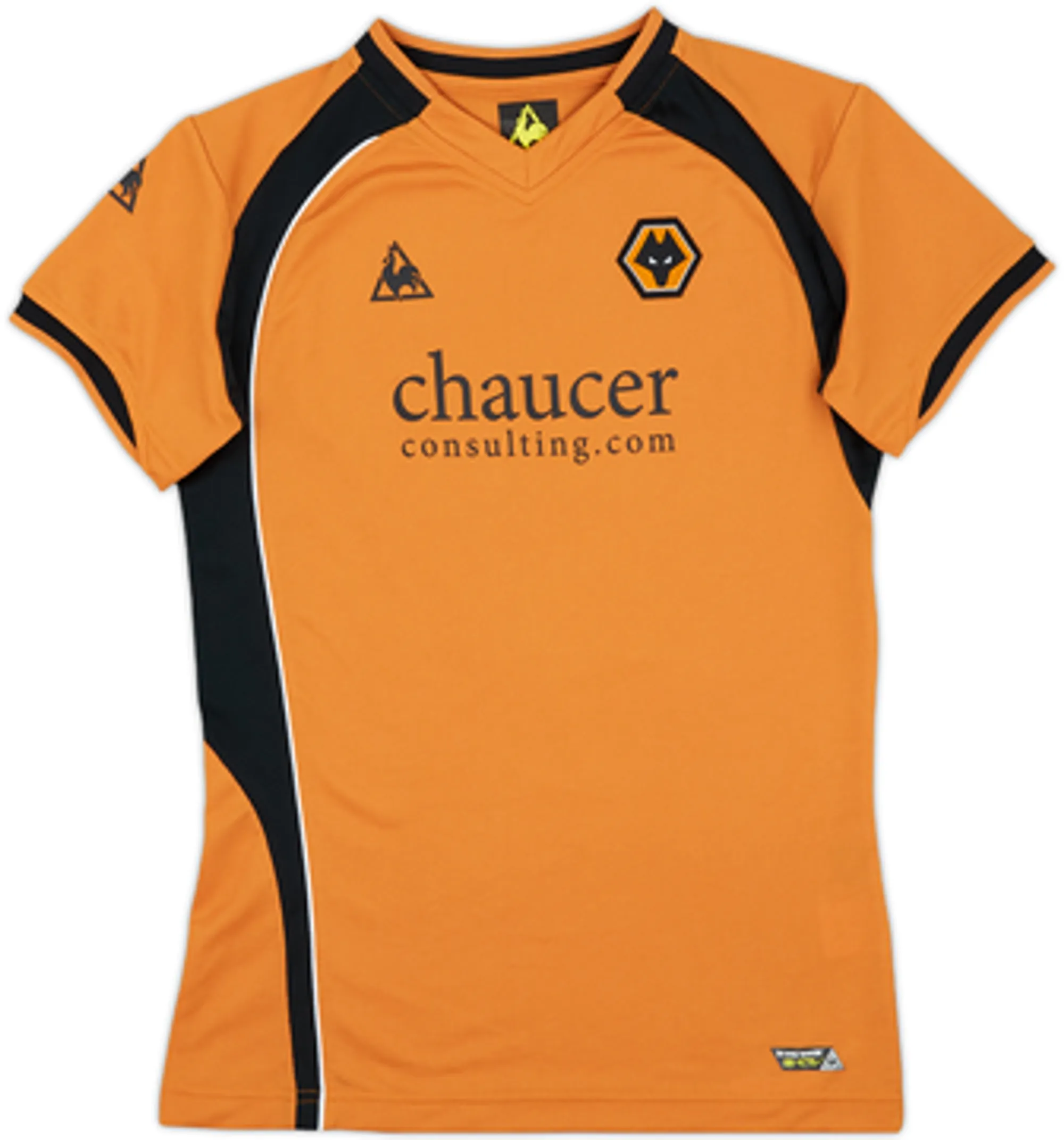 LeCoqSportif Wolverhampton Wanderers Womens SS Home Shirt 2008/09