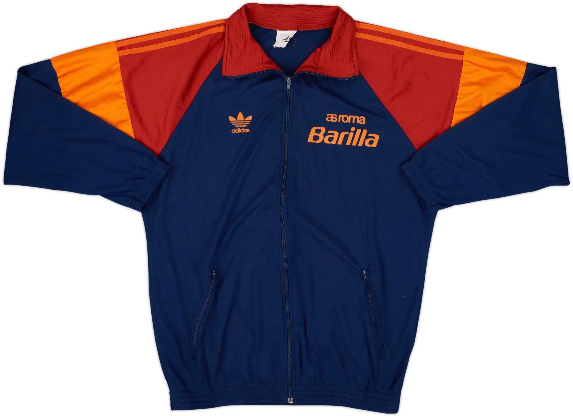 1991-92 Roma adidas Track Jacket - 6/10 - (L)