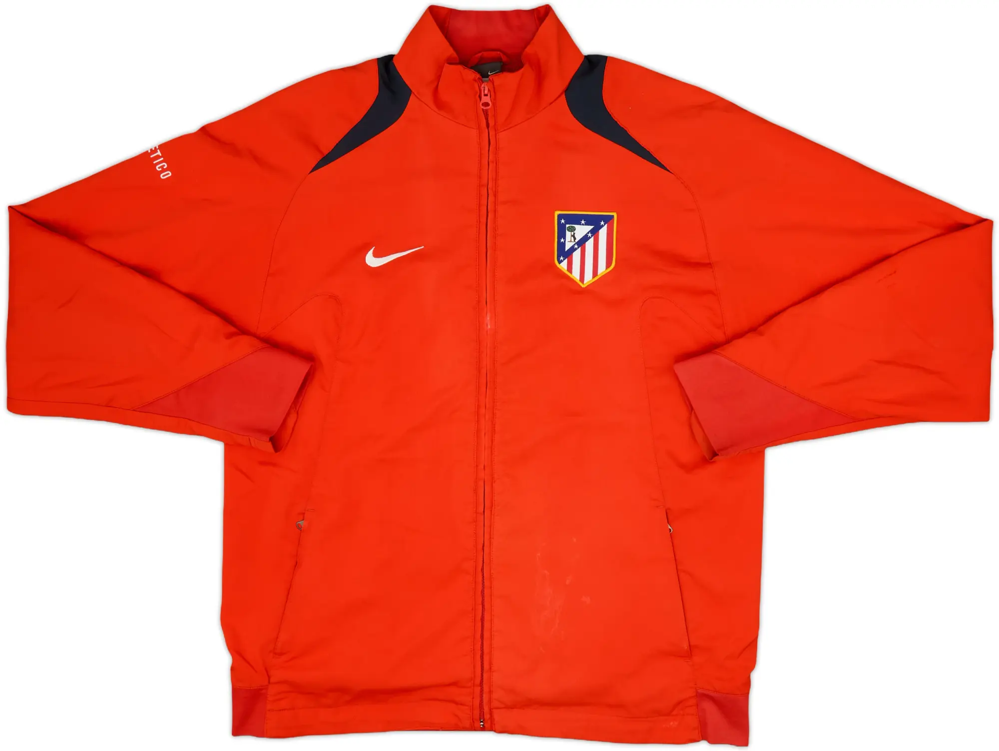 2005-06 Atletico Madrid Nike Track Jacket - 8/10 - (L)