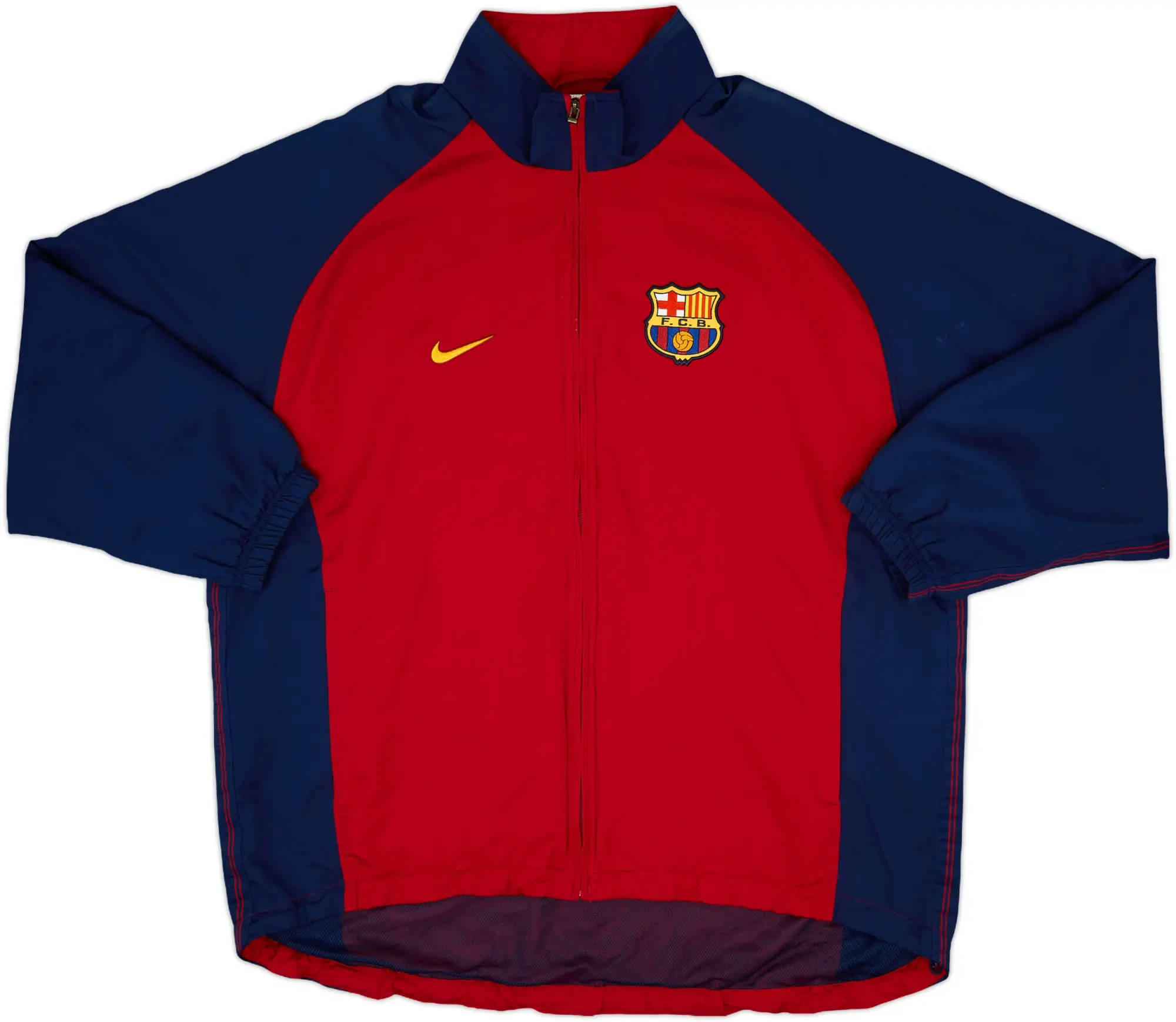 2003-04 Barcelona Nike Track Jacket - 9/10 - (XL)