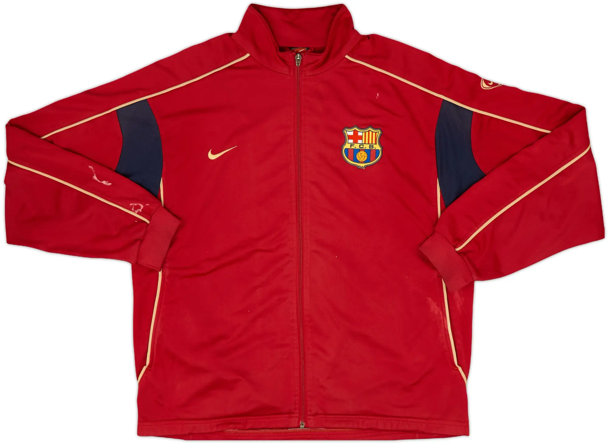 2001-02 Barcelona Nike Track Jacket - 6/10 - (M)