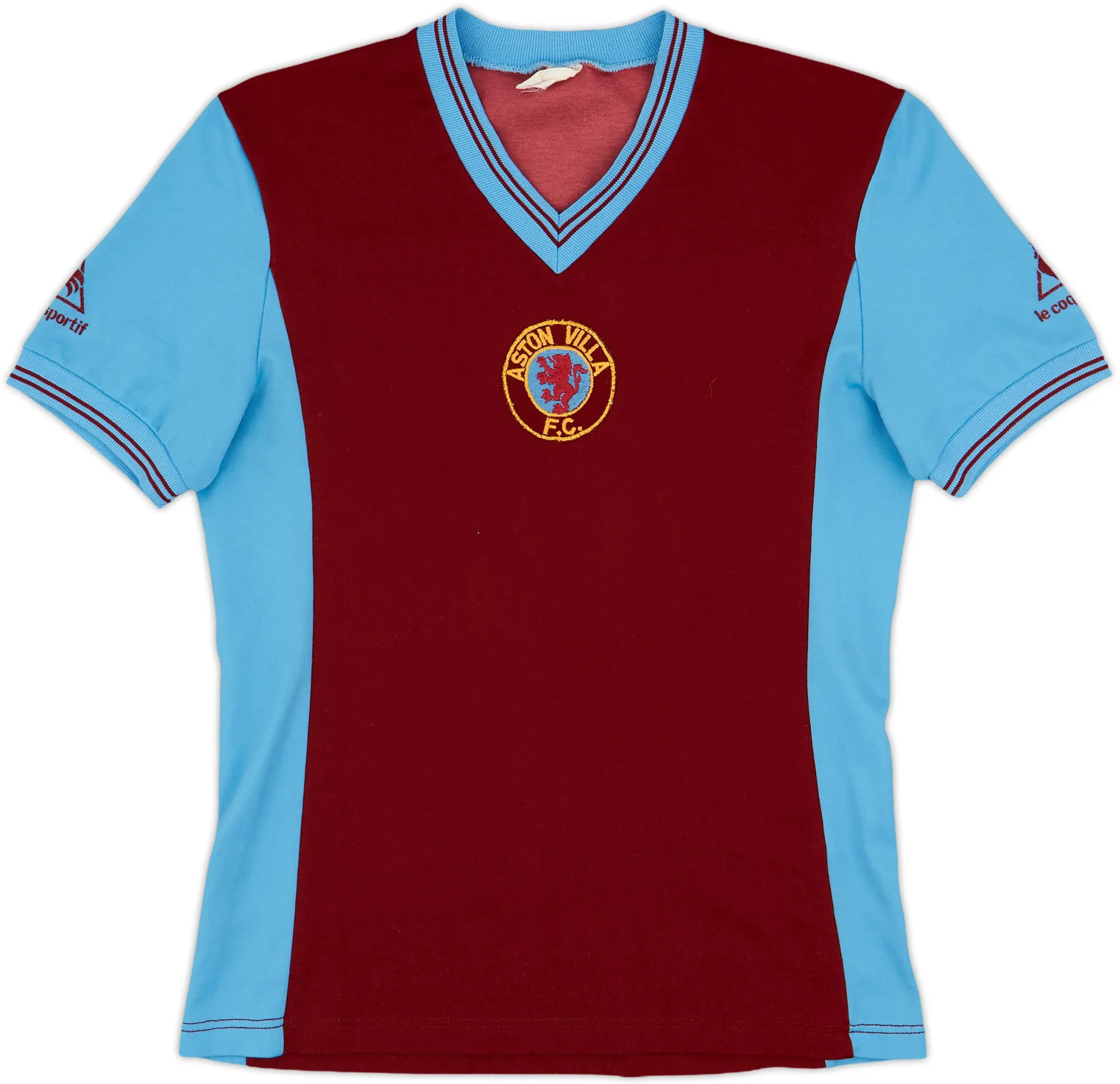 LeCoqSportif Aston Villa Mens SS Home Shirt 1981/82
