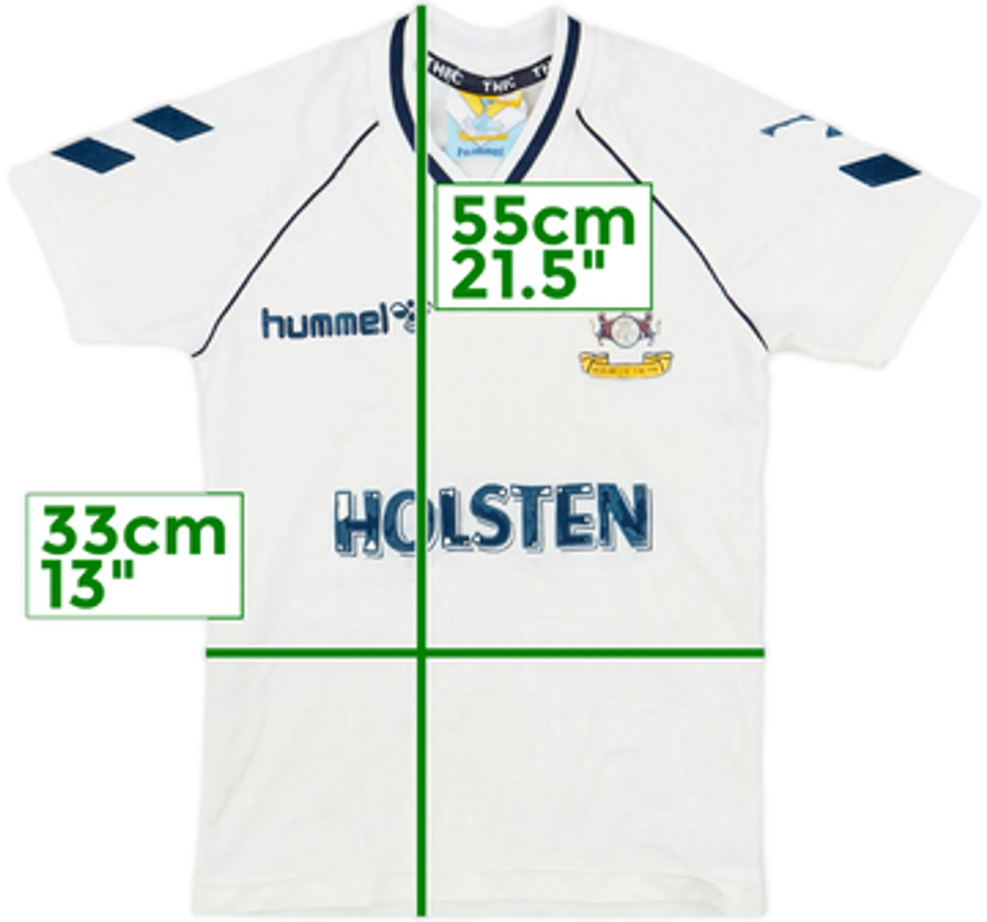 Hummel Tottenham Hotspur Boys SS Home Shirt 1989/91