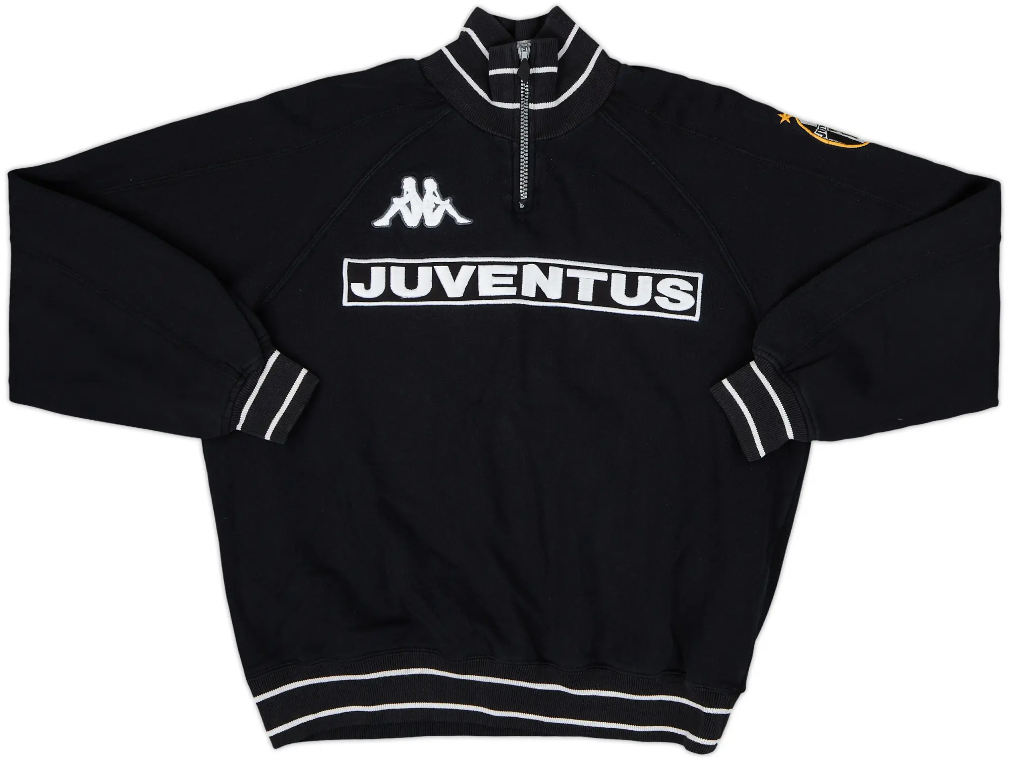1998-99 Juventus Kappa 1/4 Zip Drill Top - 9/10 - (S)