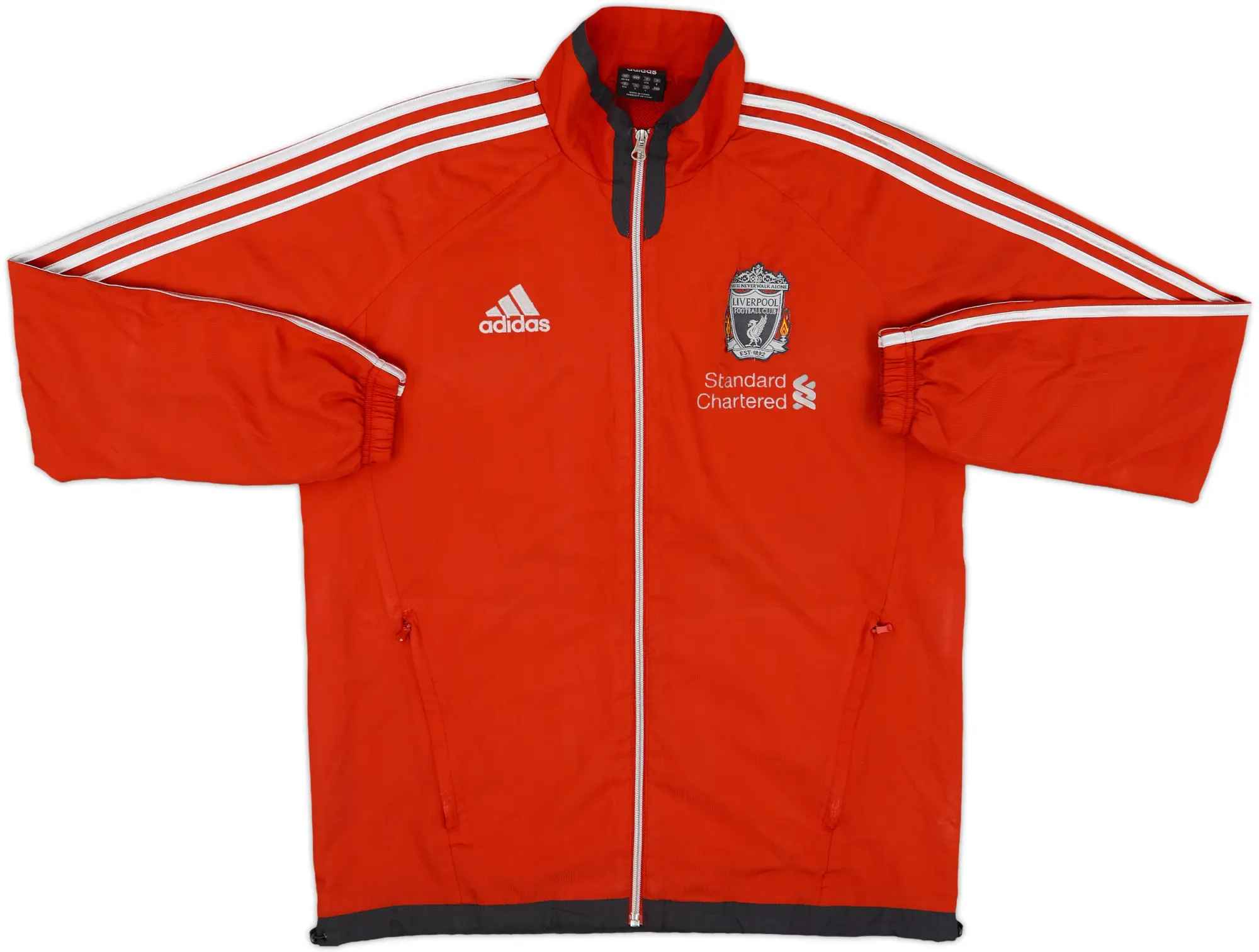 2011-12 Liverpool adidas Track Jacket - 6/10 - (M)
