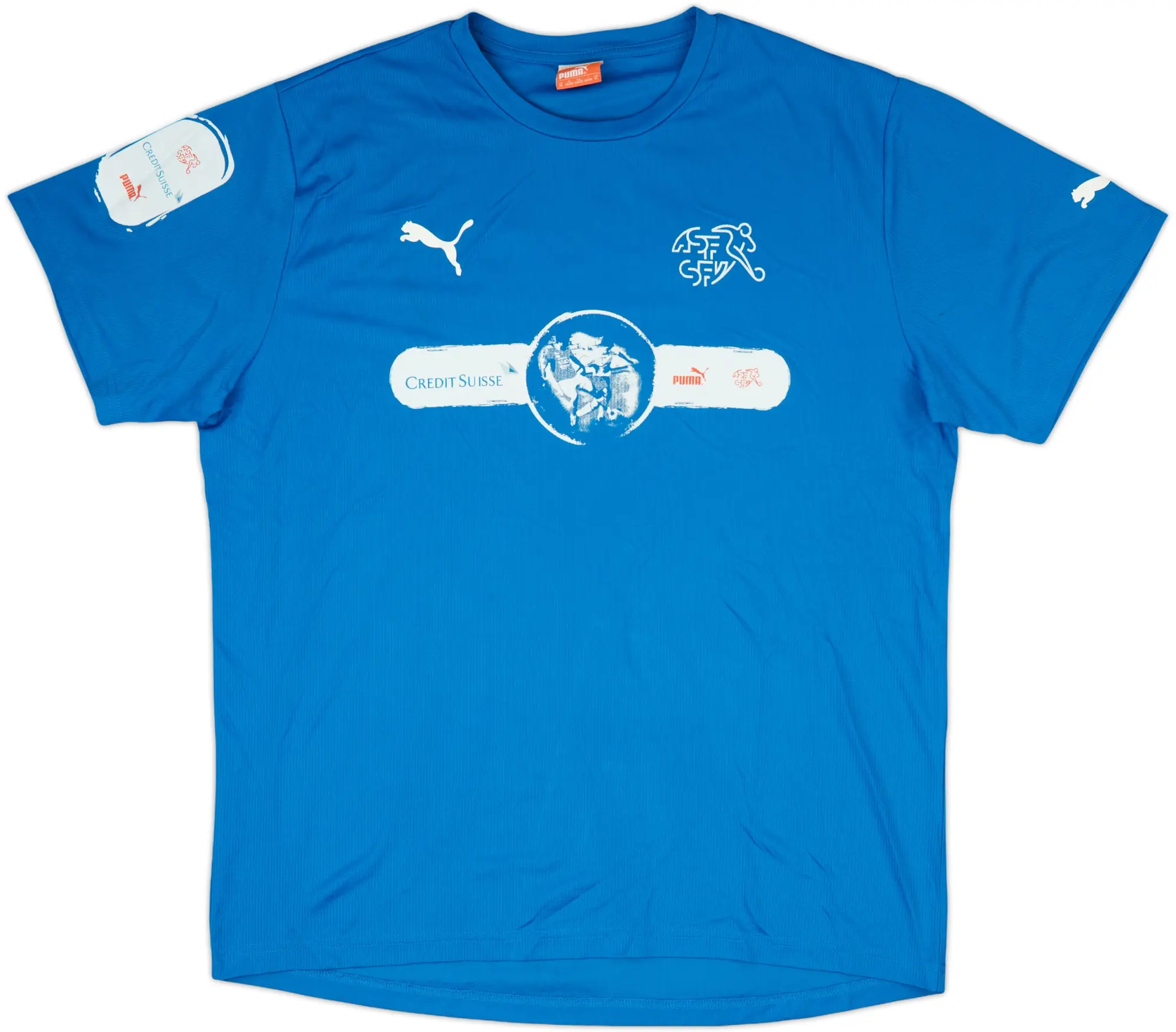 2010s Switzerland Puma 'Credit Suisse Cup' Training Shirt - 9/10 - (XL)