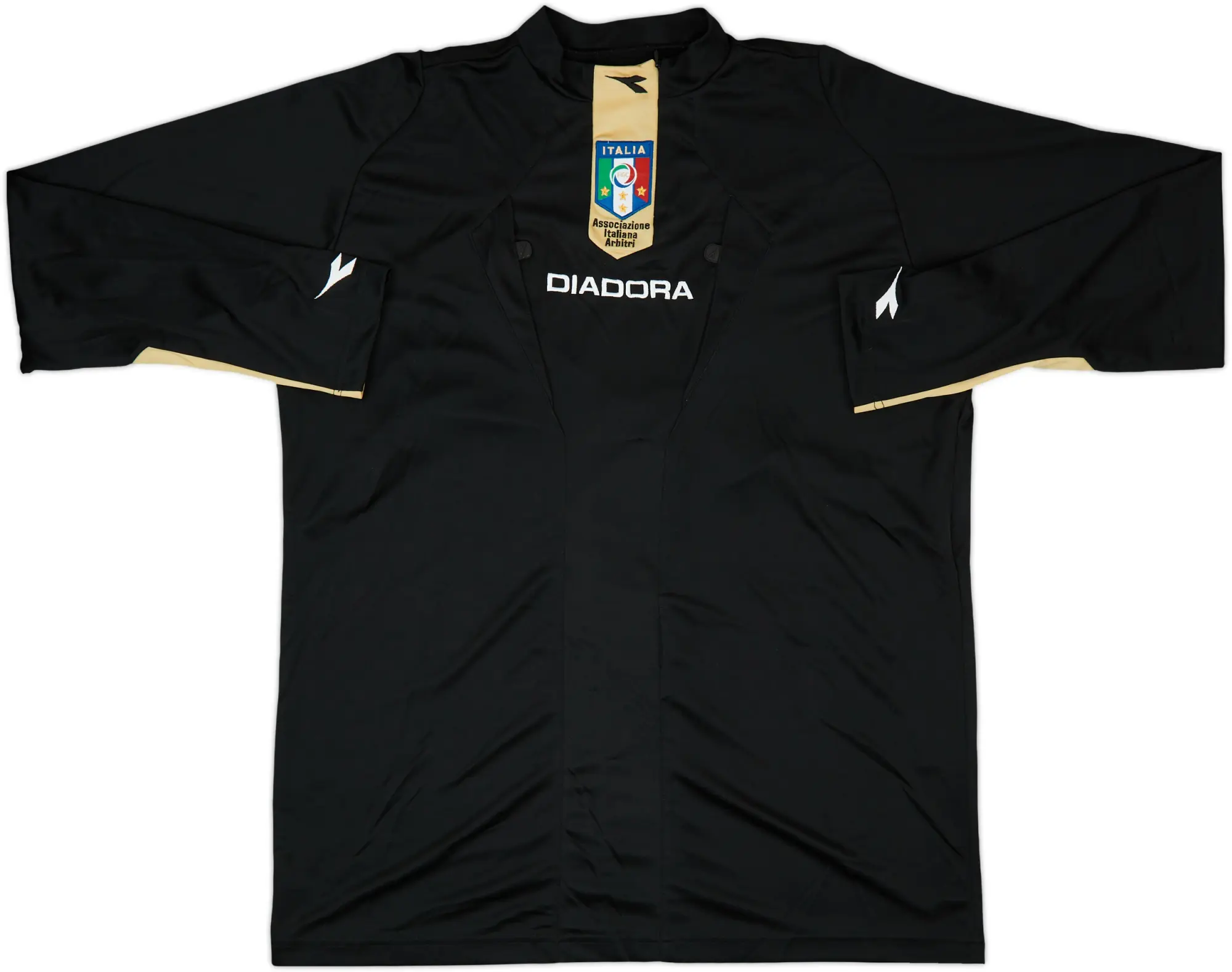 2007-08 Italy Diadora Referee L/S Shirt - 7/10 - (L)