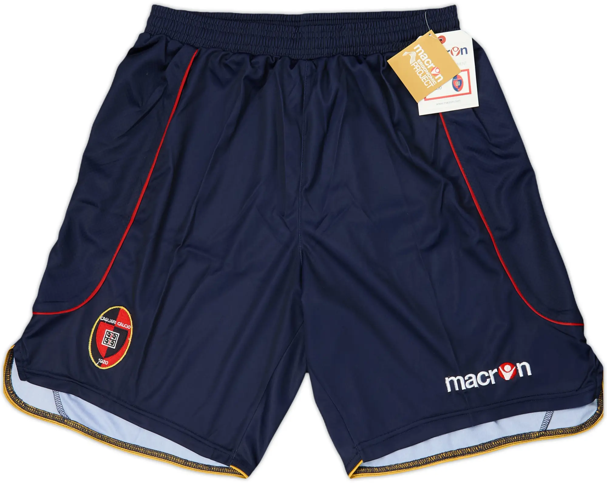 2010-11 Cagliari Home Shorts (XL)