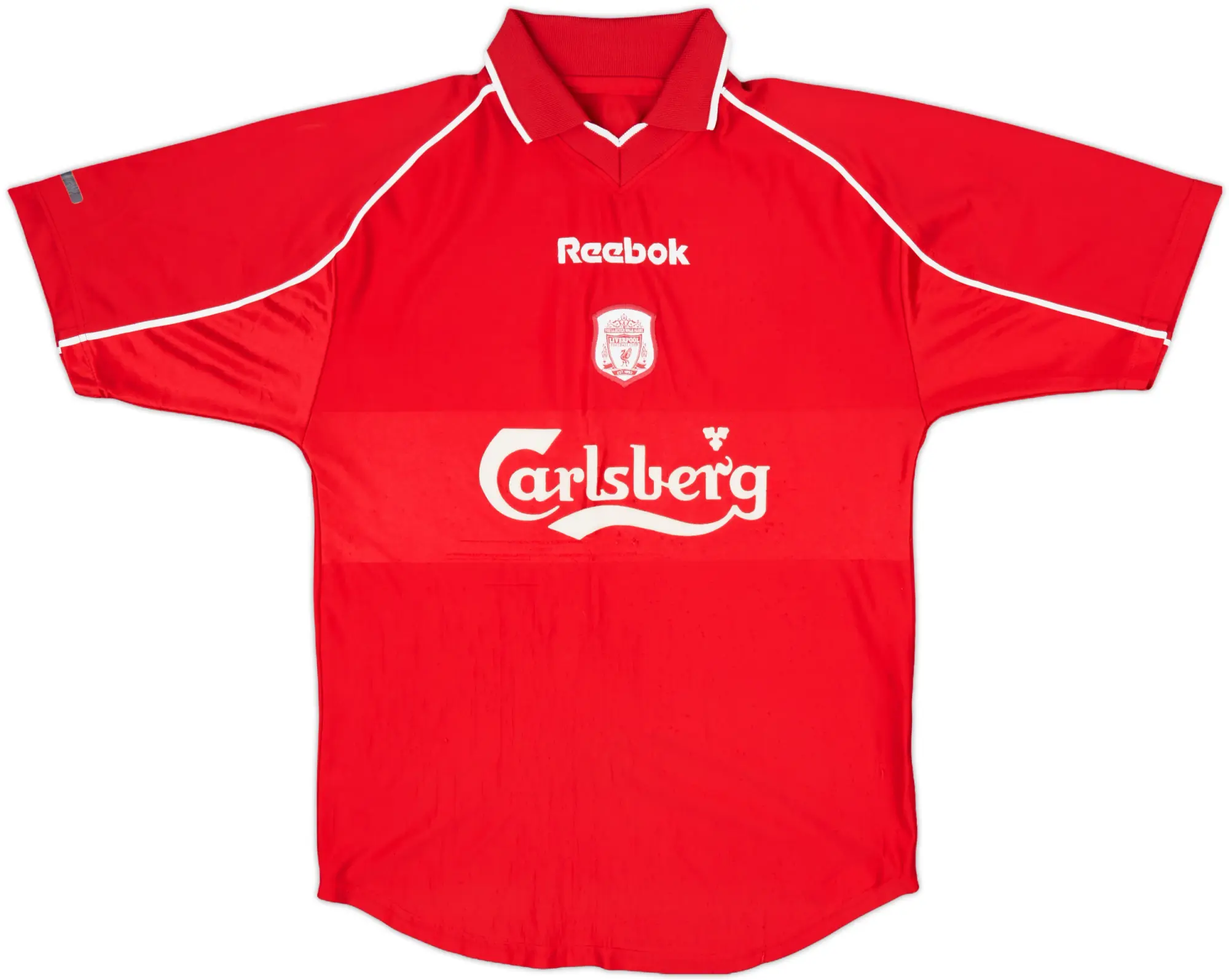 2000-02 Liverpool Home Shirt - 4/10 - (Y)