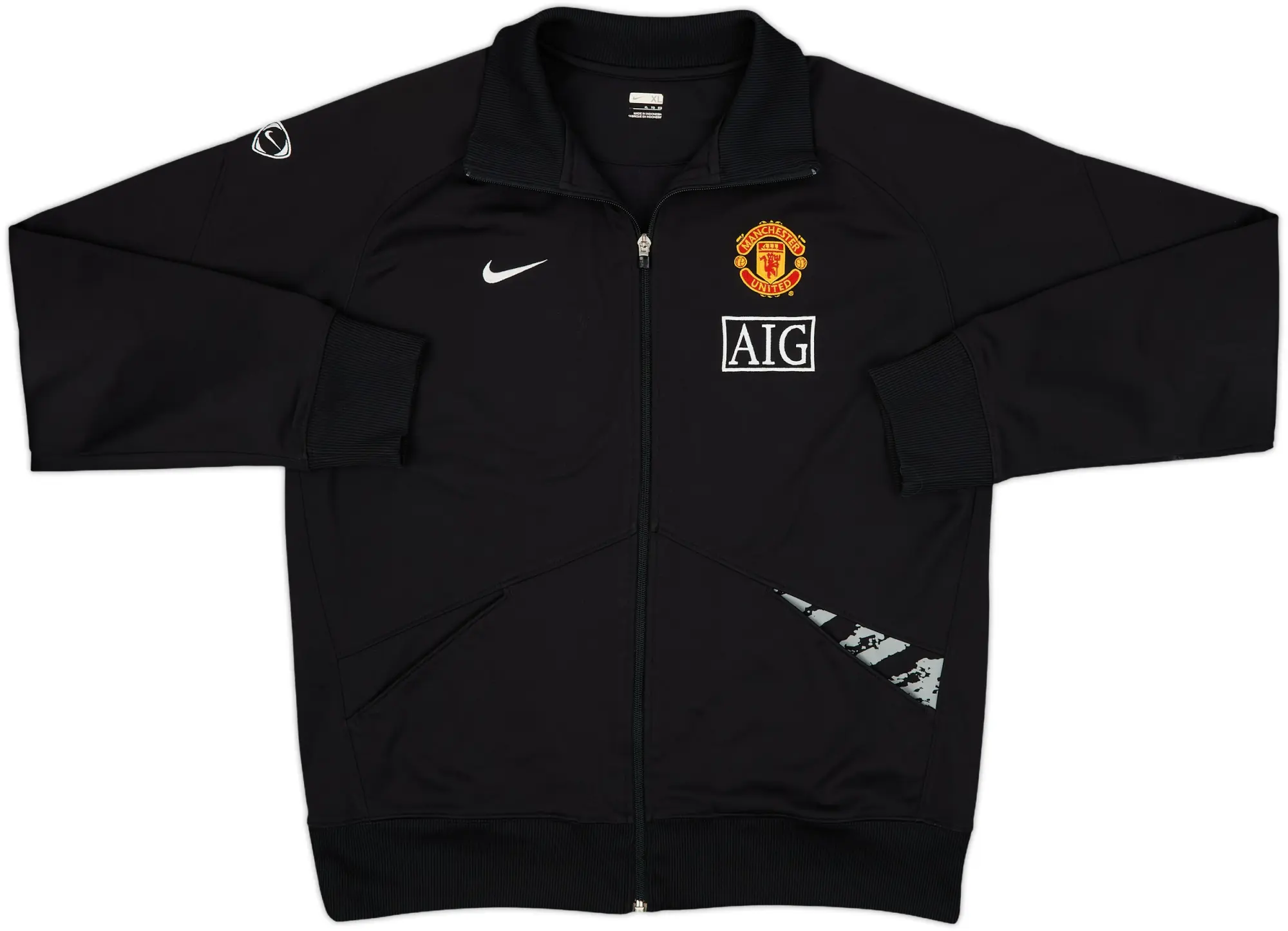 2007-08 Manchester United Nike Rain Jacket - 4/10 - (XL)