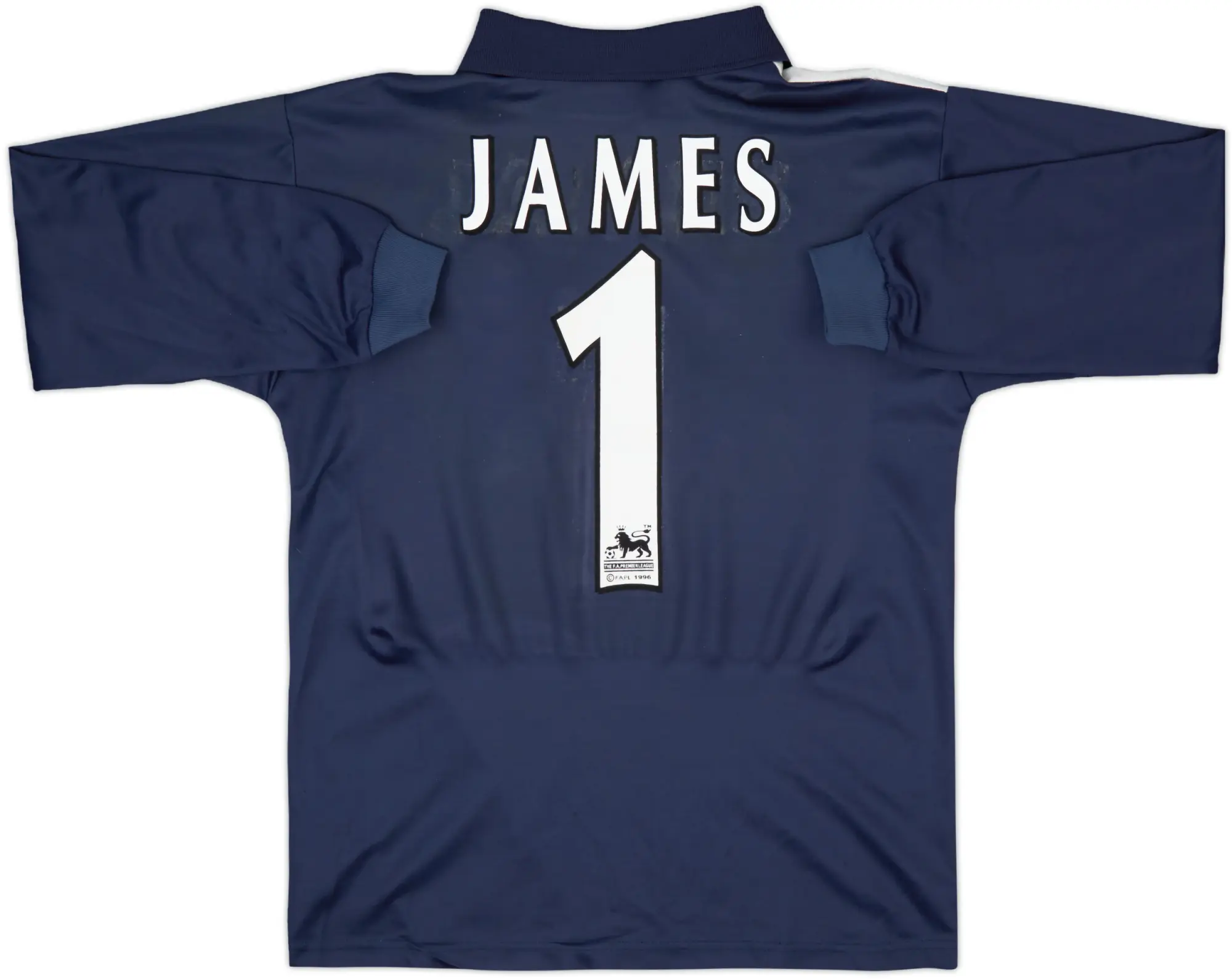 1998-99 Liverpool GK Shirt James #1 - 6/10 - (XL.Boys)