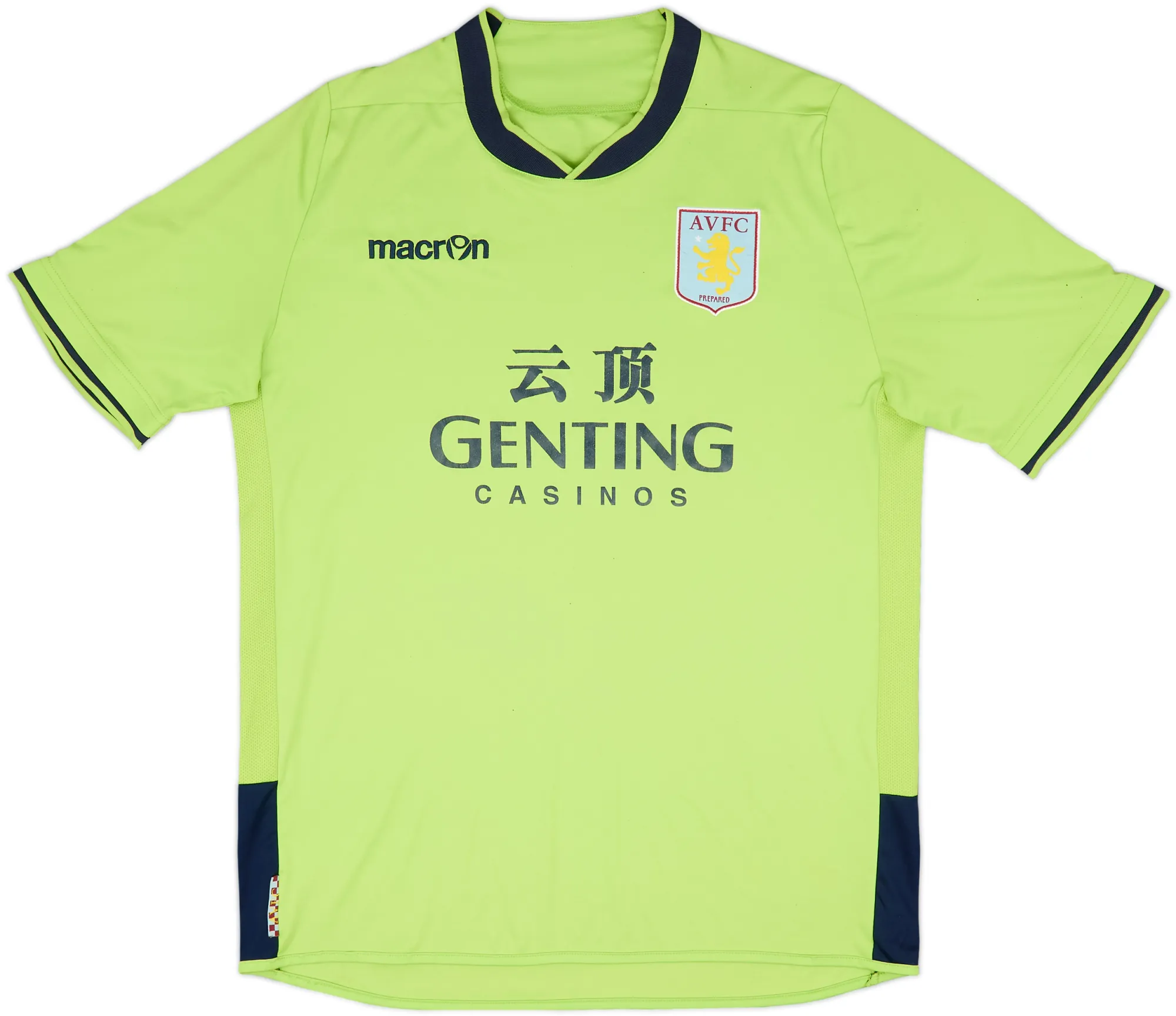 Macron Aston Villa Mens SS Away Shirt 2012/13