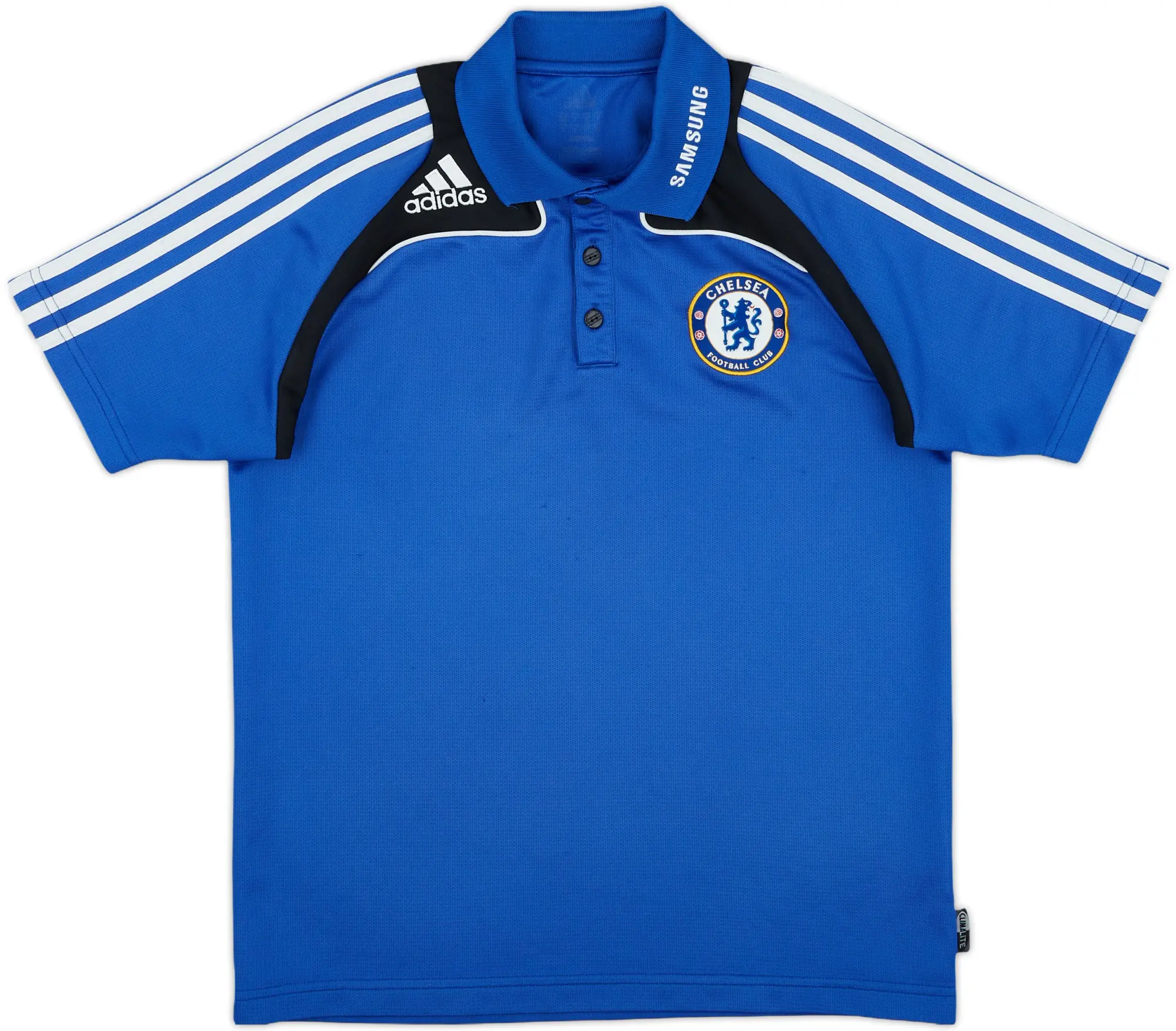 2008-09 Chelsea adidas Polo Shirt - 8/10 - (S)