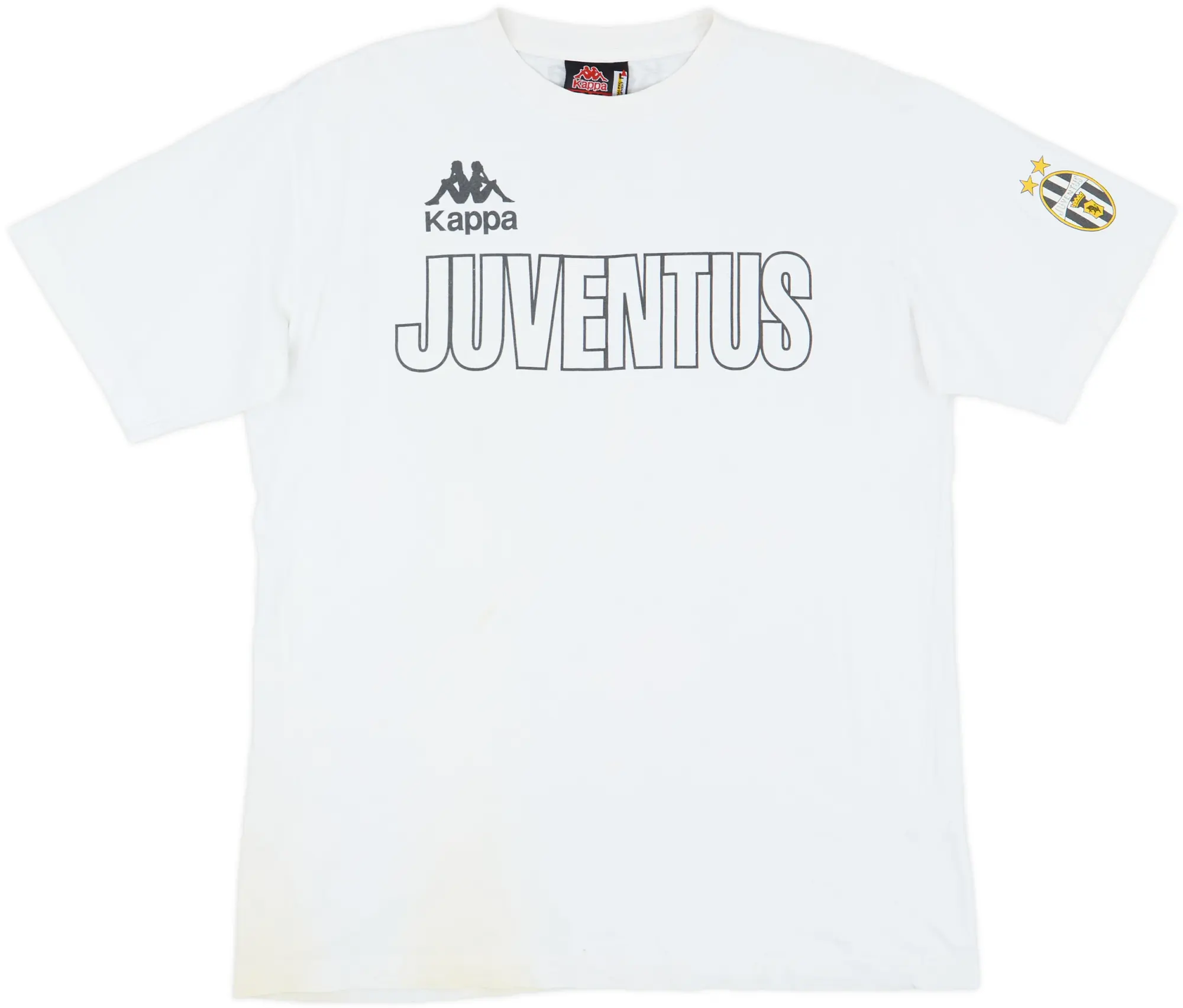 1998-99 Juventus Kappa Cotton Tee - 5/10 - (L)