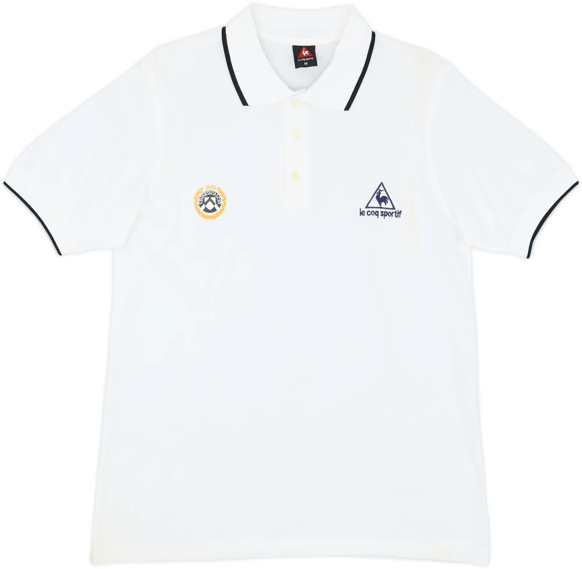 2002-03 Udinese Le Coq Sportif Polo Shirt - 7/10 - (M)