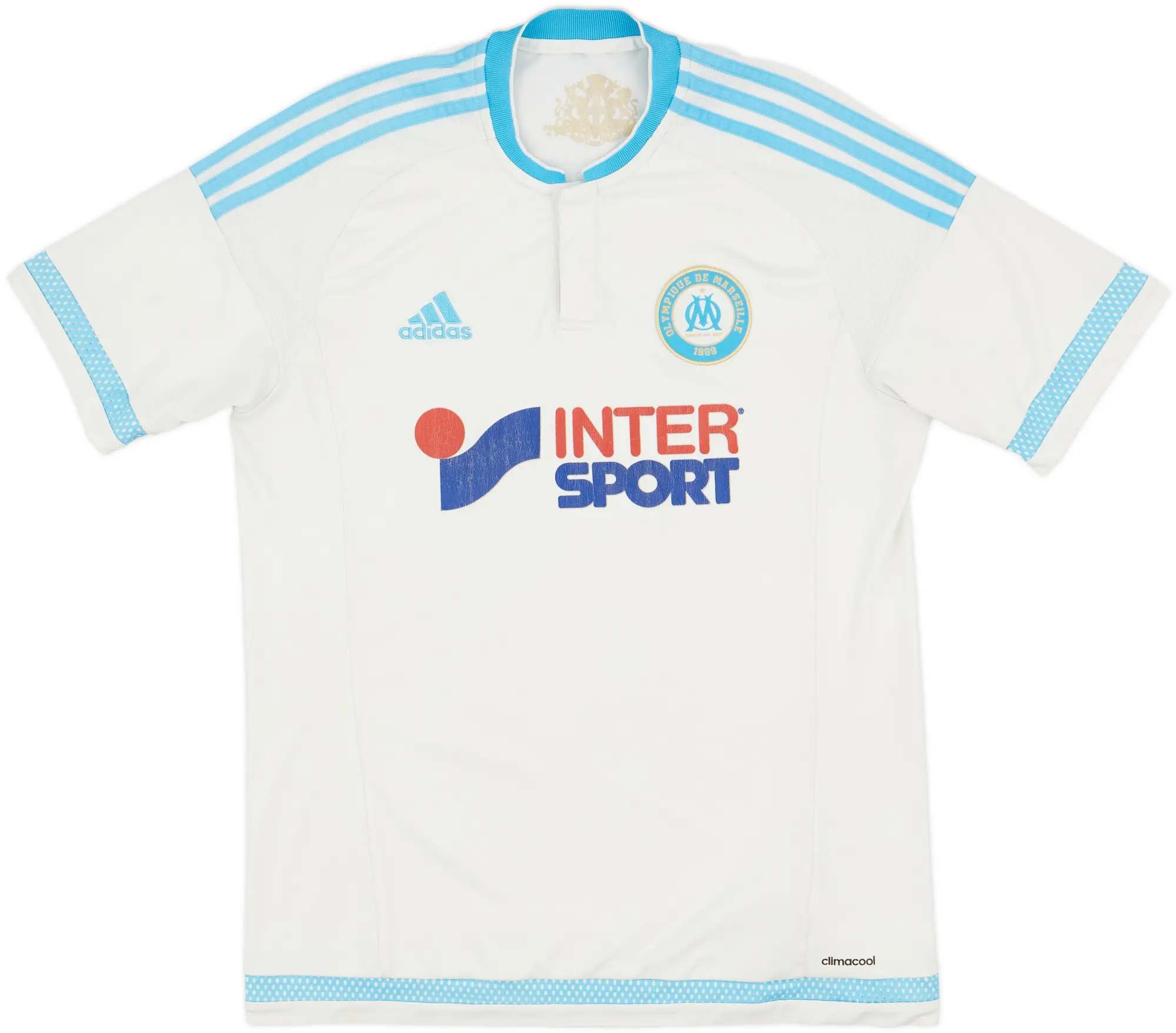 2015-16 Olympique Marseille Home Shirt - 5/10 - (M)