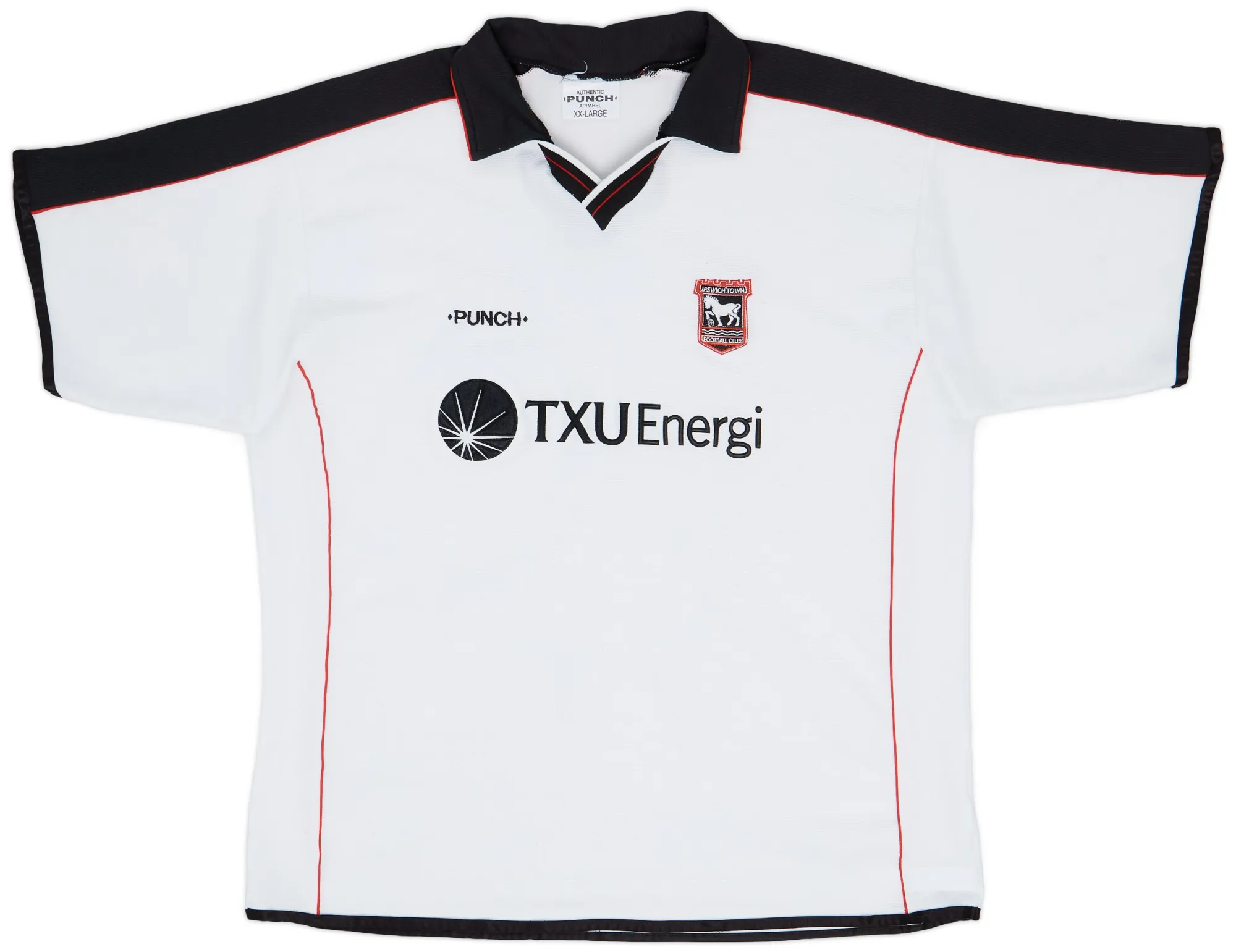 Away Ipswich Town Mens SS Away Shirt 2000/02