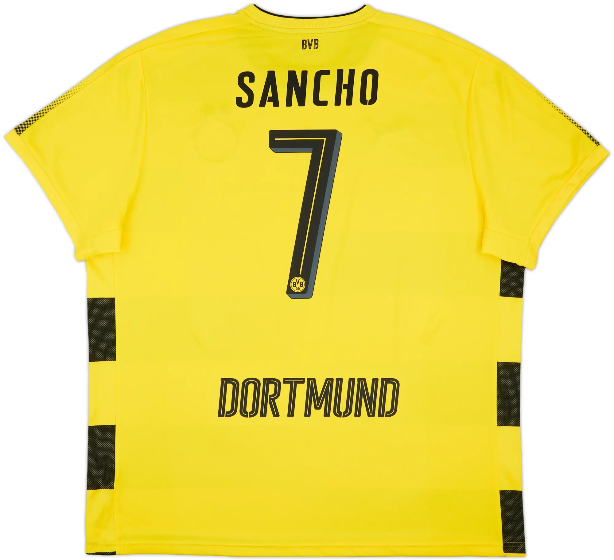 2017-18 Borussia Dortmund Home Shirt Sancho #7 - 9/10 - (3XL)