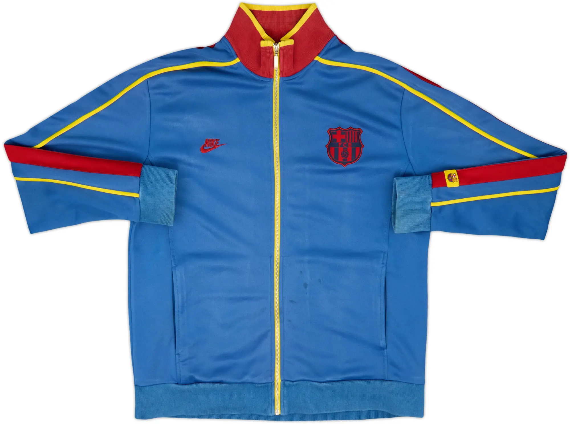 2008-09 Barcelona Nike Track Jacket - 6/10 - (XL)
