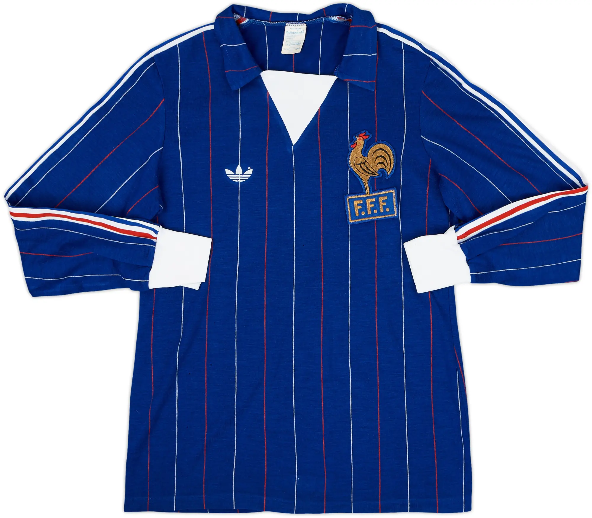 1980-82 France Home L/S Shirt - 6/10 - (S)