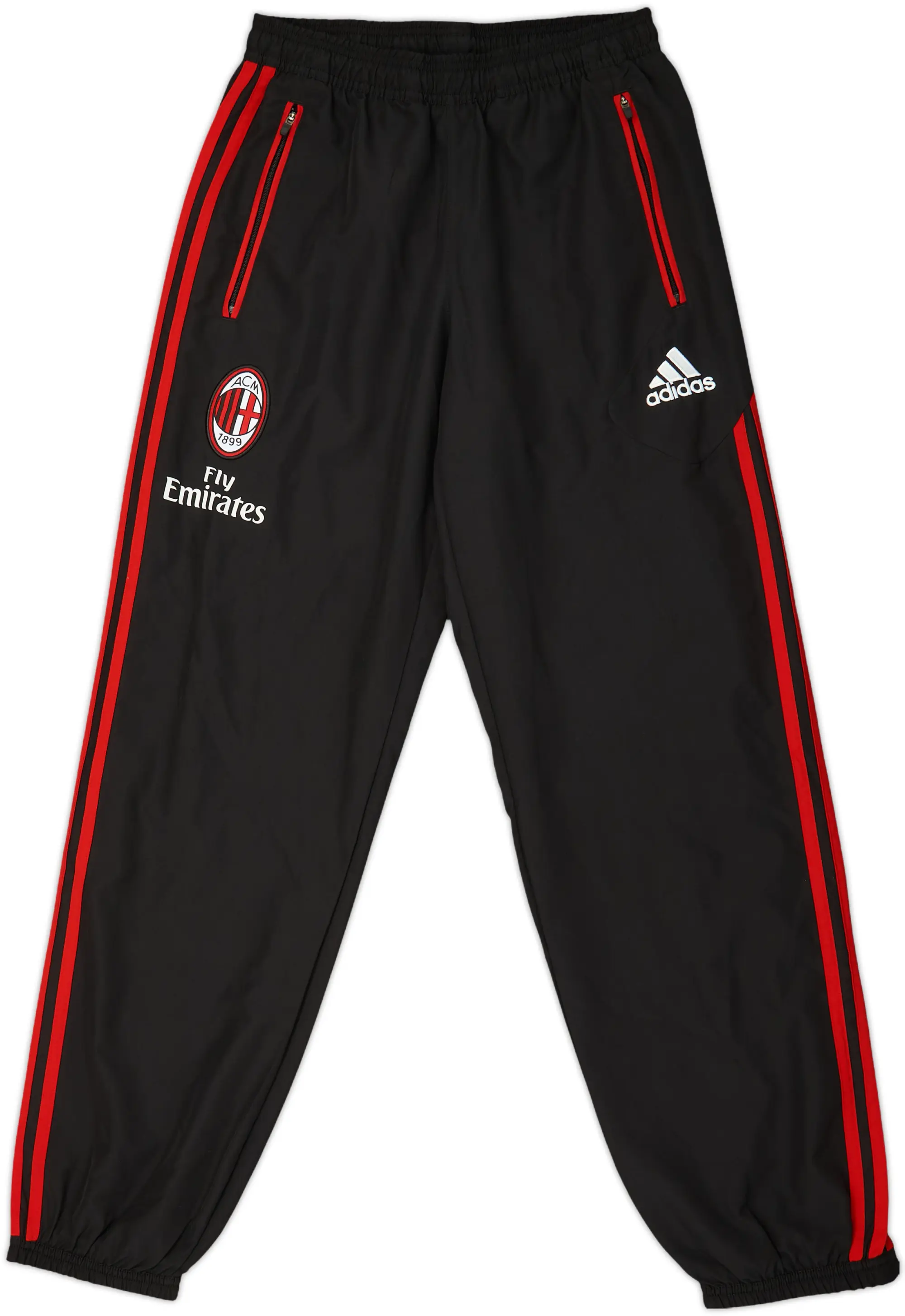 2012-13 AC Milan adidas Track Pants/Bottoms - 9/10 - (S)