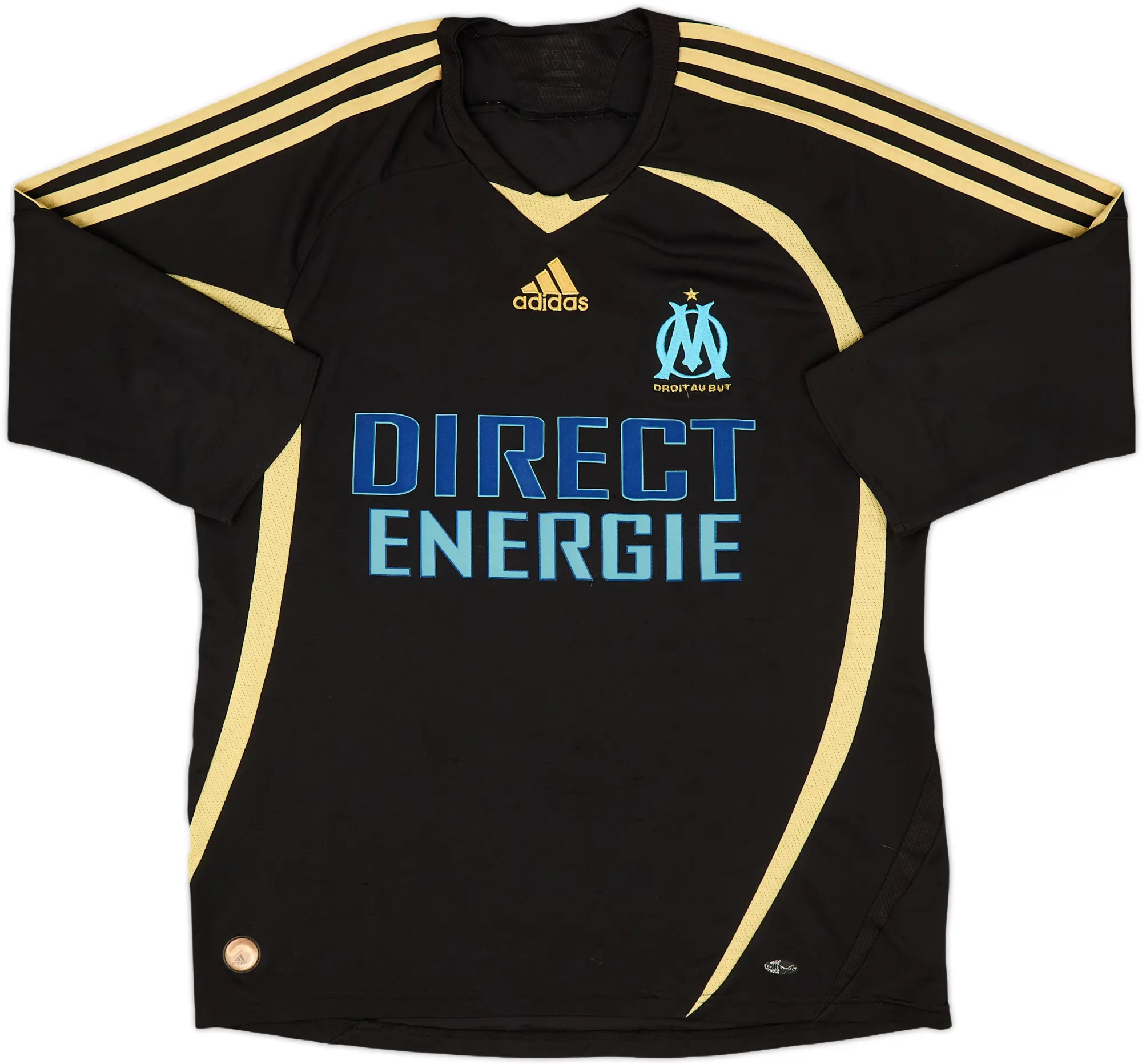 2008-09 Olympique Marseille GK Shirt - 7/10 - (L)
