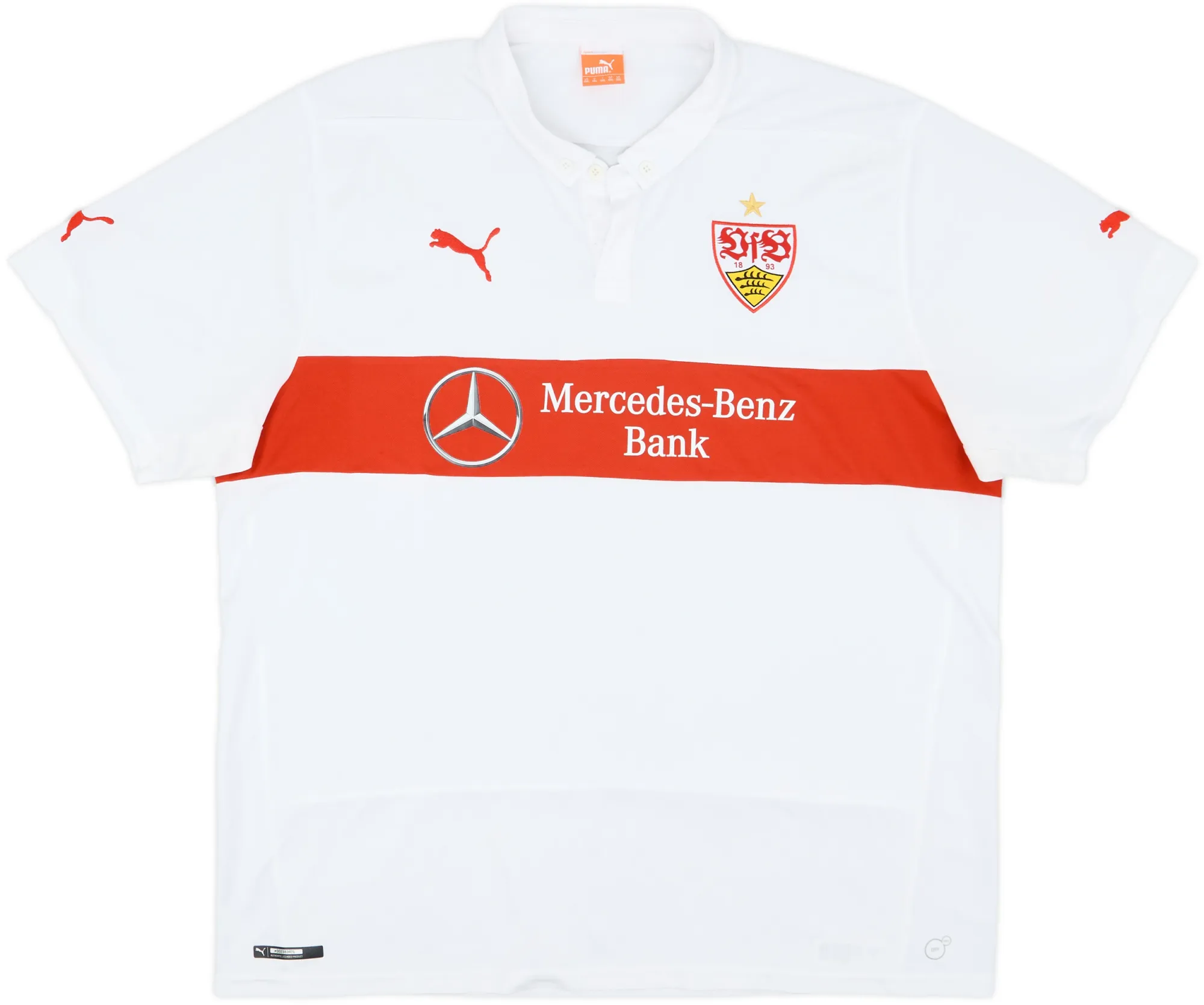 Puma Stuttgart Mens SS Home Shirt 2014/15